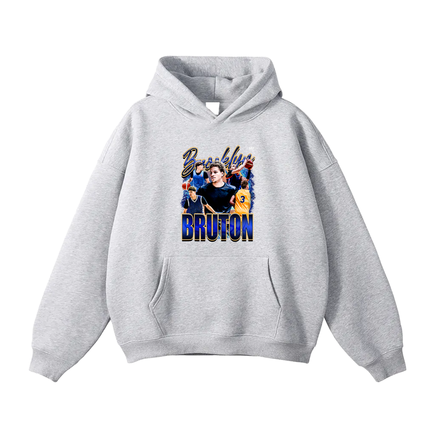 Brooklyn Bruton Oversize Fleeced Hoodie