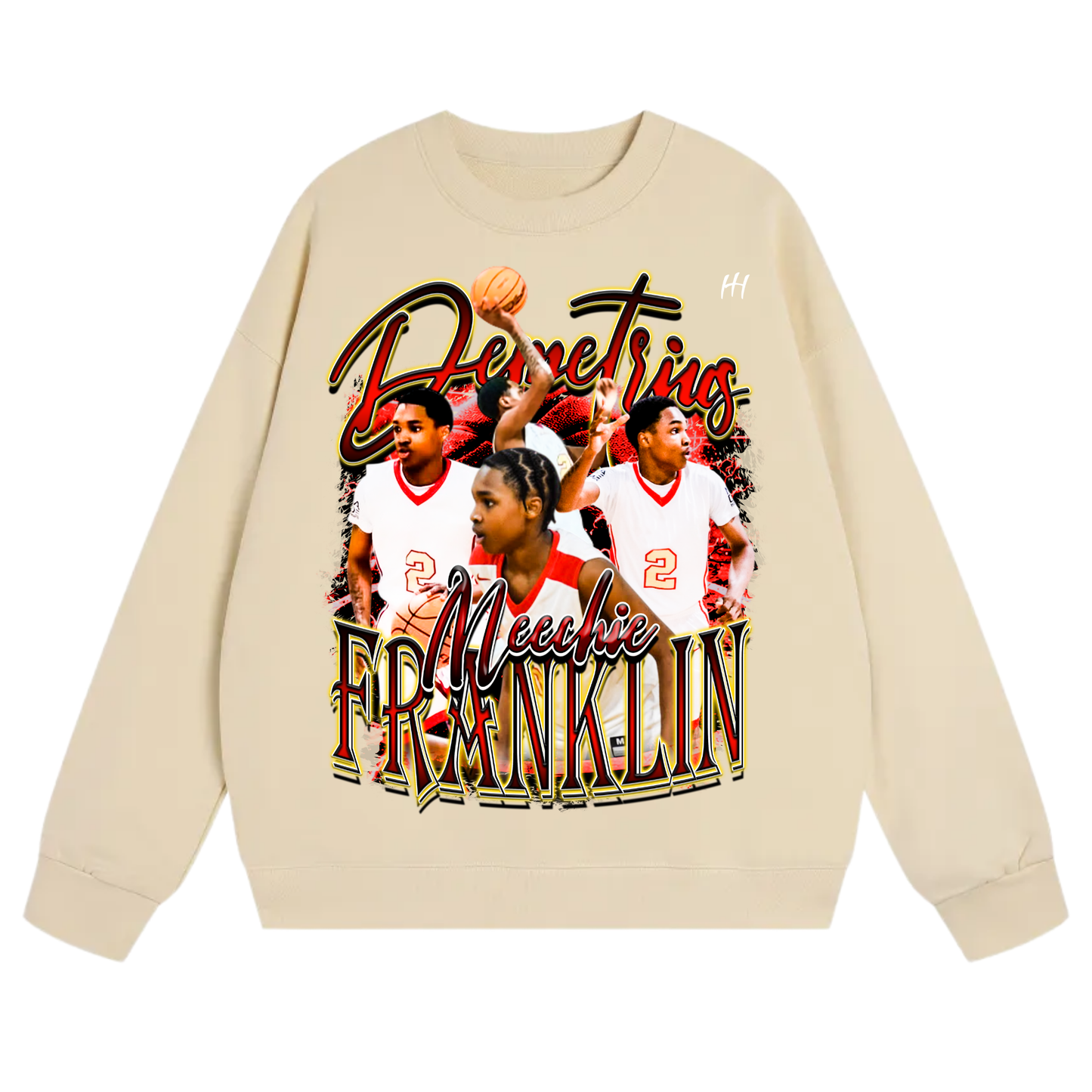 Demetrius franklin Heavyweight Crewneck Sweatshirt