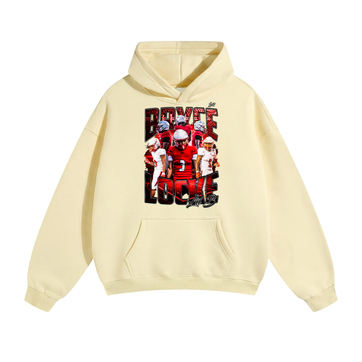 Bryce Locke Oversize Fleeced Hoodie