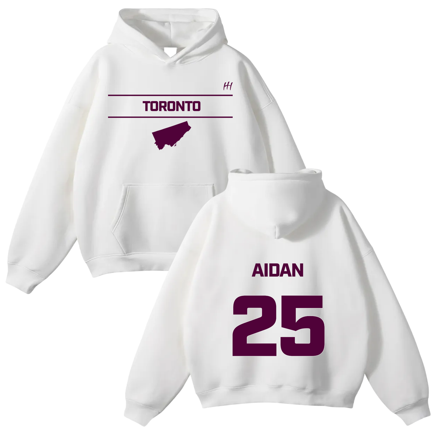 Aidan Simpson Oversize Fleeced Hoodie