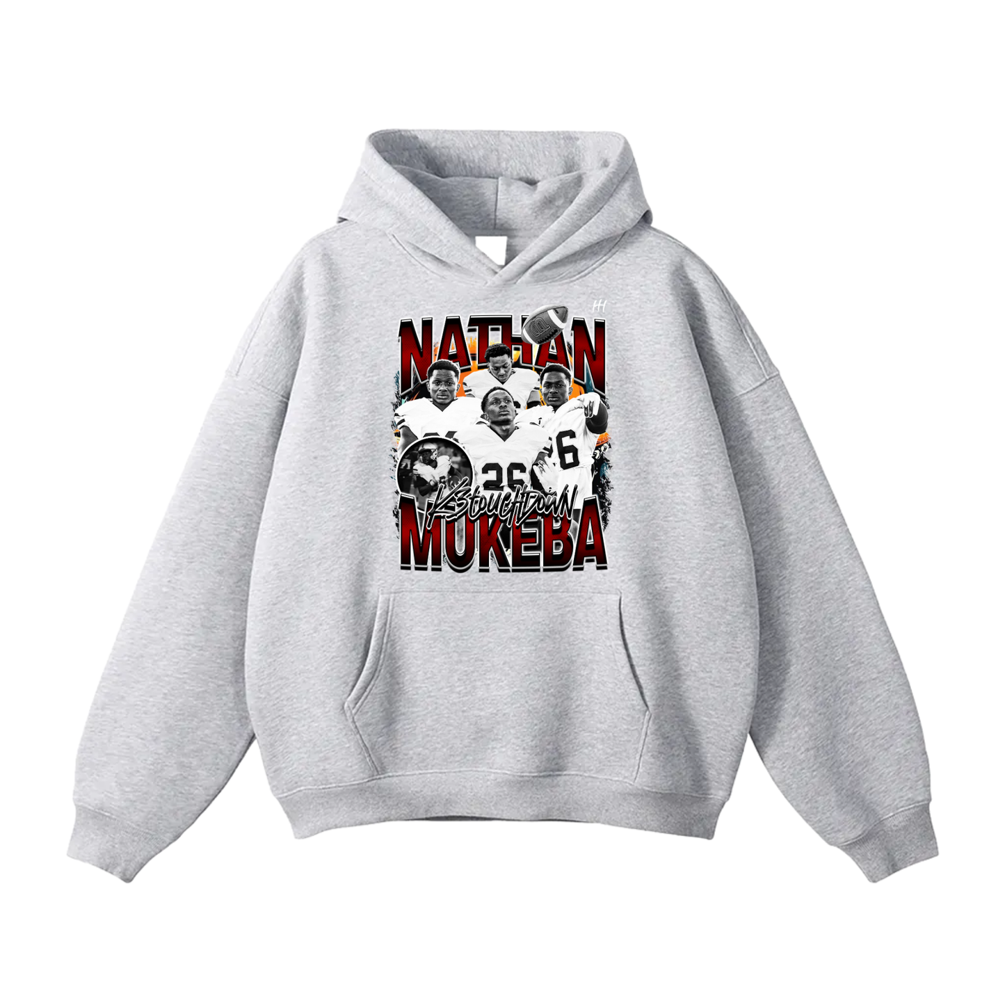 Nathan Mukeba Oversize Fleeced Hoodie