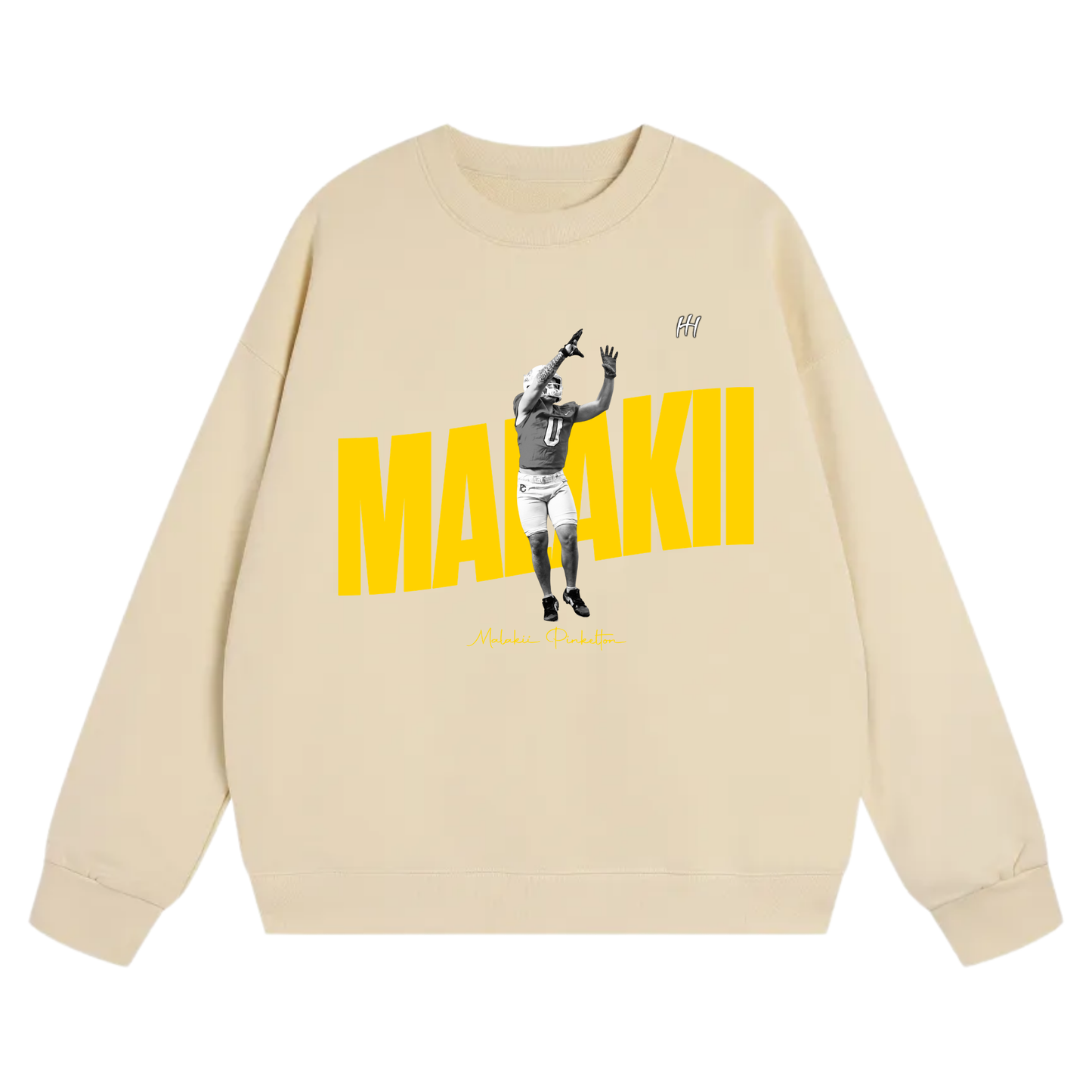 Malakii Pinkelton Heavyweight Crewneck Sweatshirt