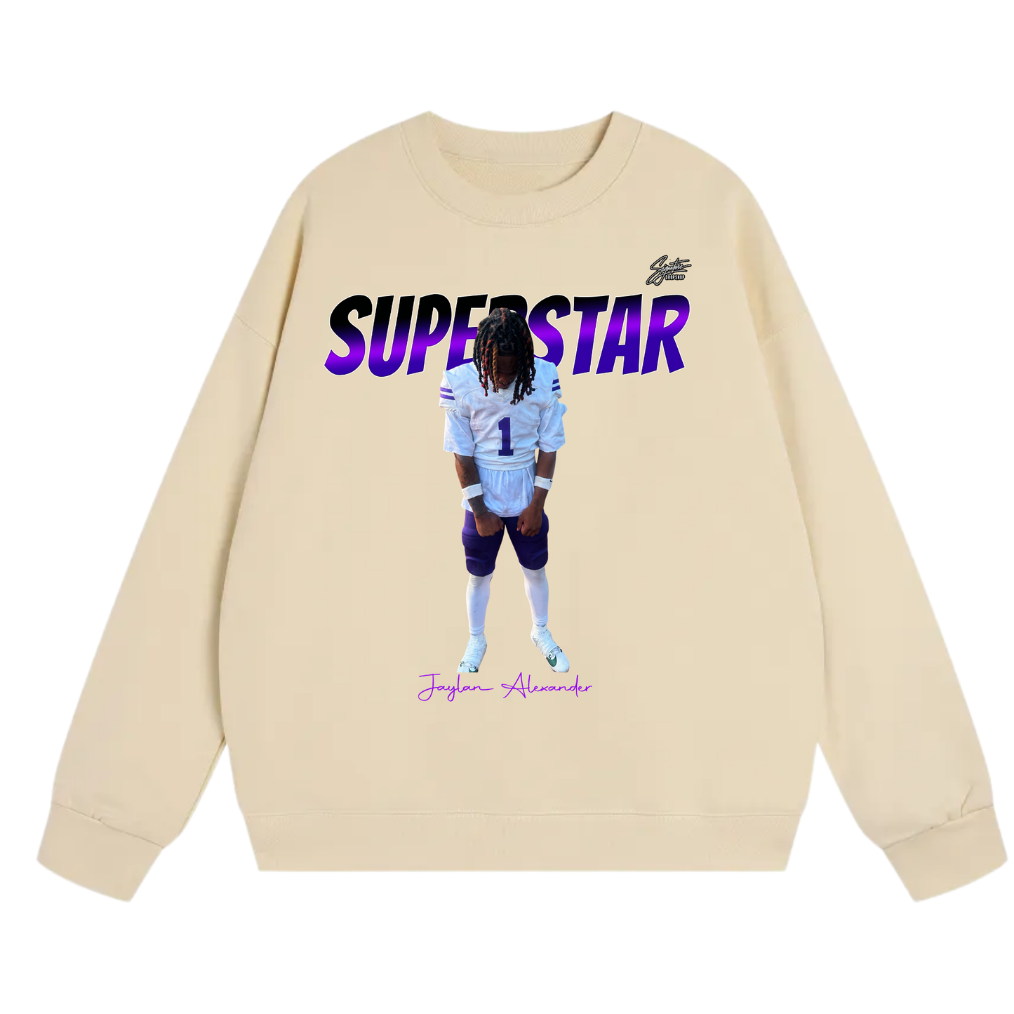 Jaylan Alexander Heavyweight Crewneck Sweatshirt