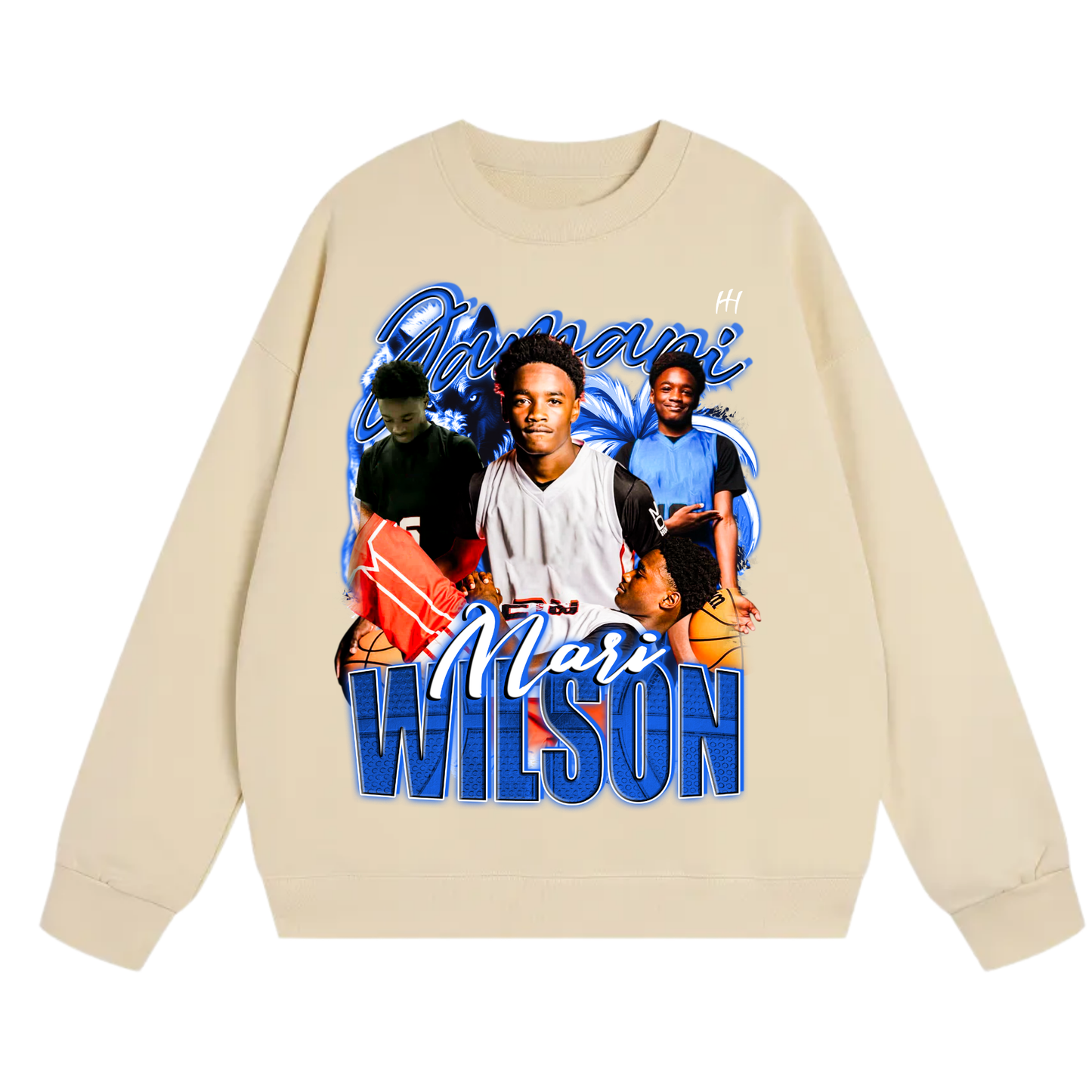 Jamari Wilson 3 Heavyweight Crewneck Sweatshirt