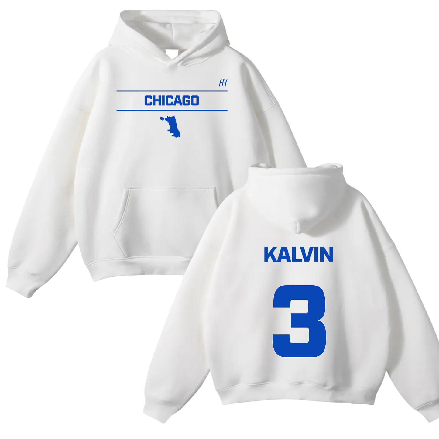 Kalvin Leonard Oversize Fleeced Hoodie