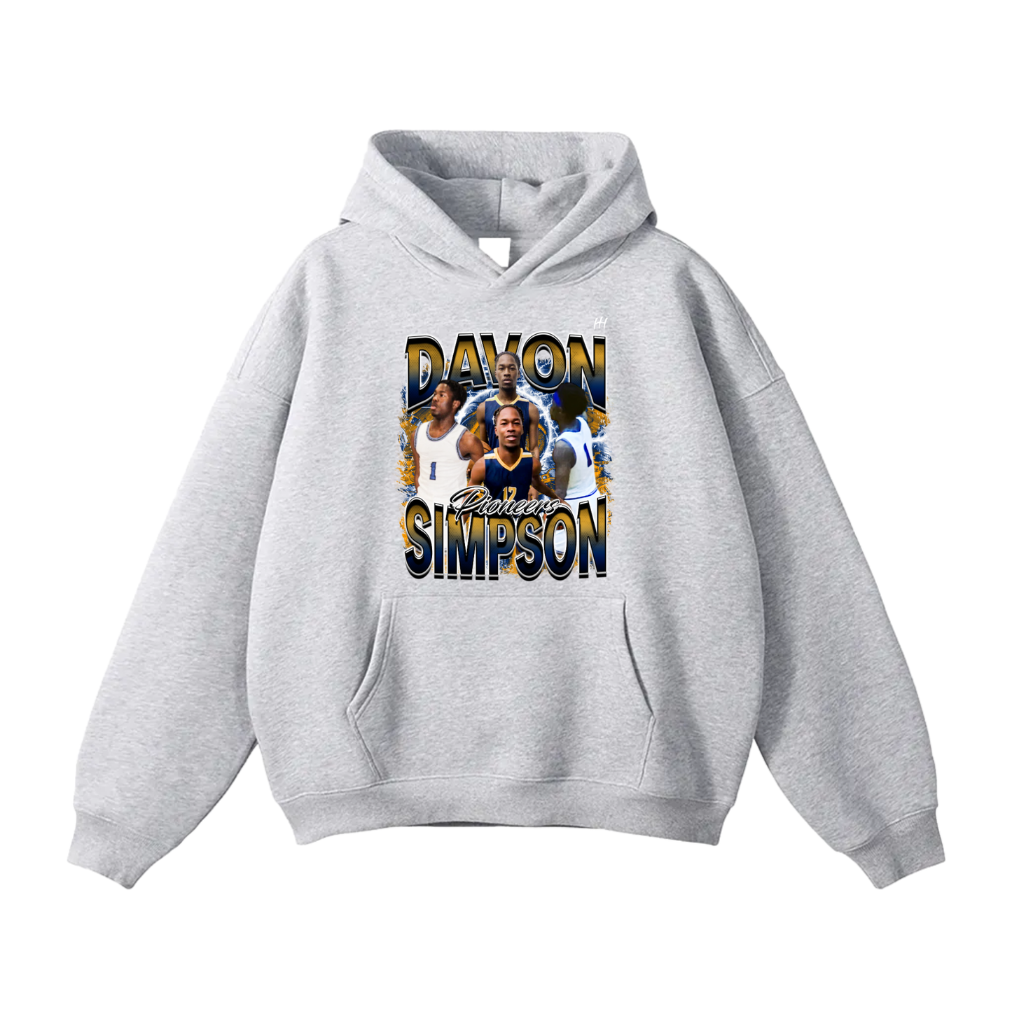 Davon Simpson Oversize Fleeced Hoodie