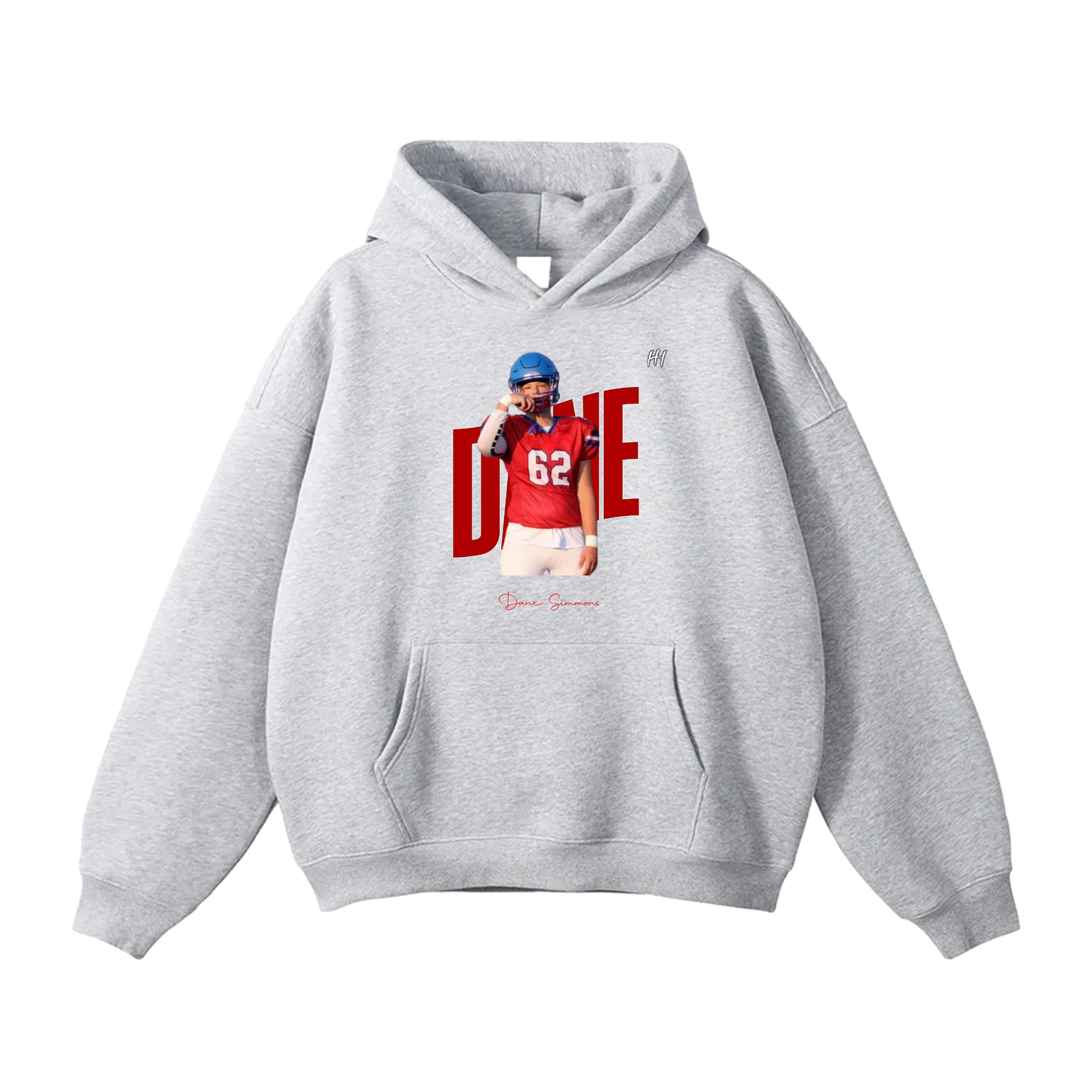 Dane Simmons Oversize Fleeced Hoodie
