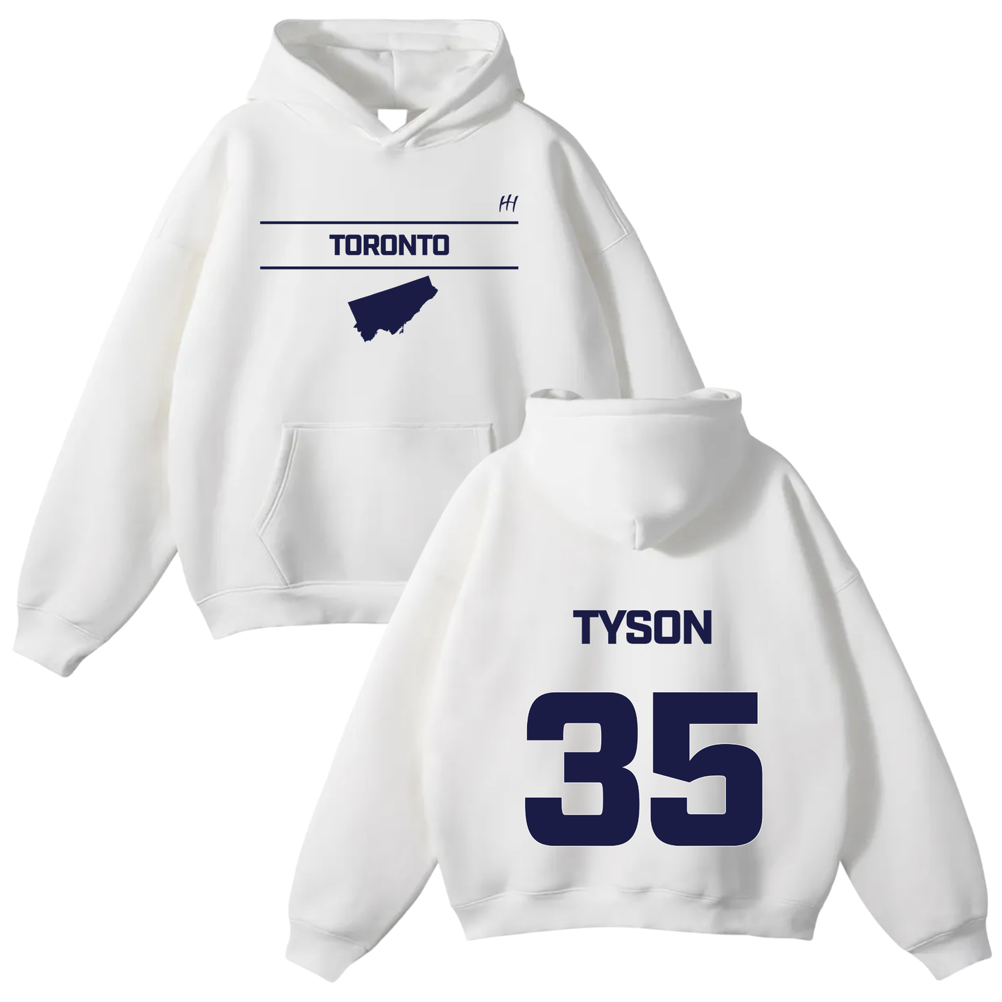 Tyson Noel Charles Oversize Fleeced Hoodie