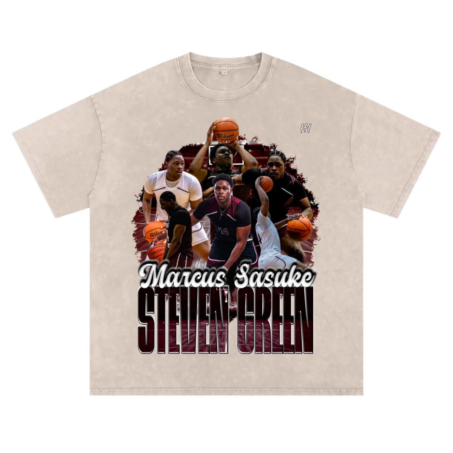 Marcus Sasuke-Steven Green Oversize T-shirt