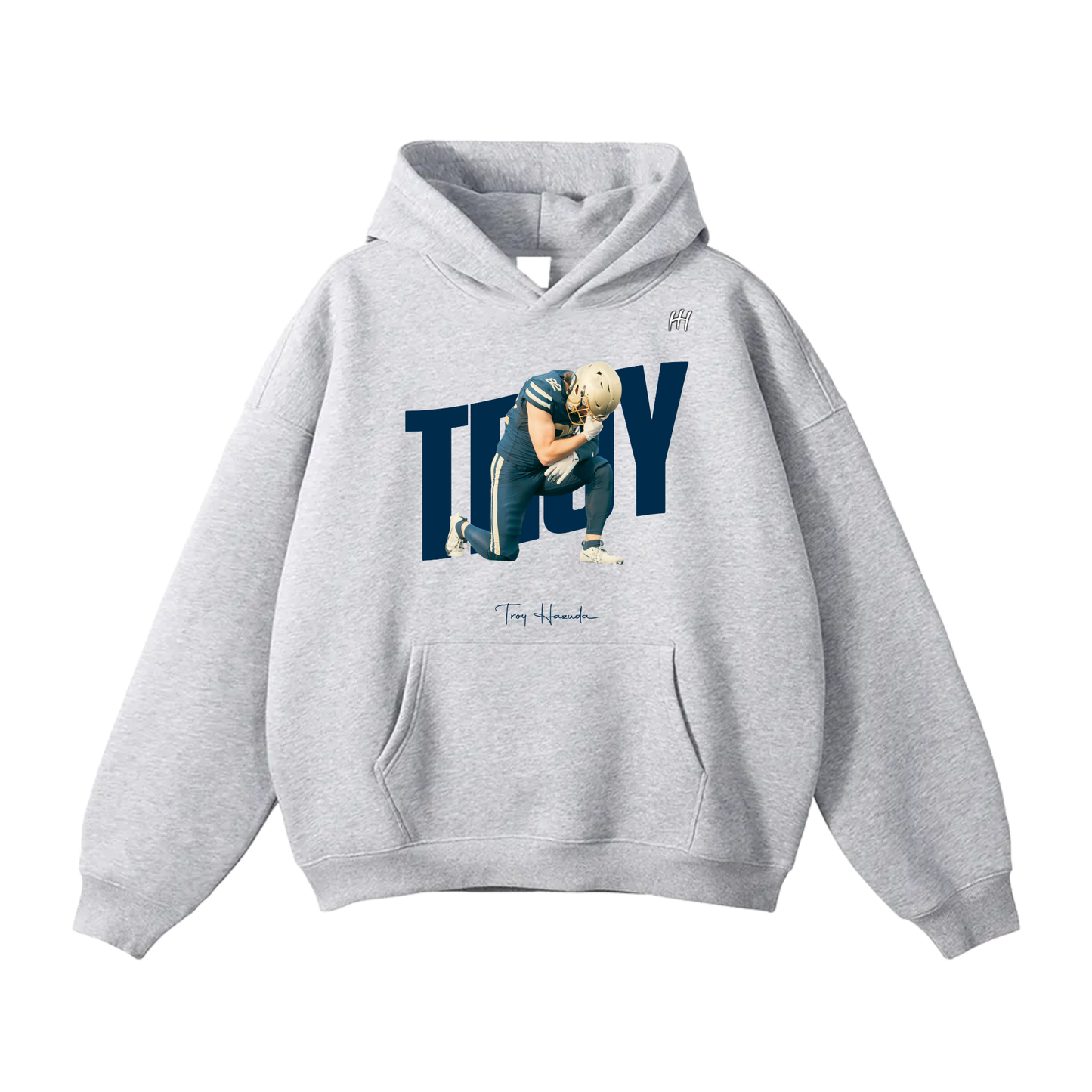 Troy Hazuda Oversize Fleeced Hoodie