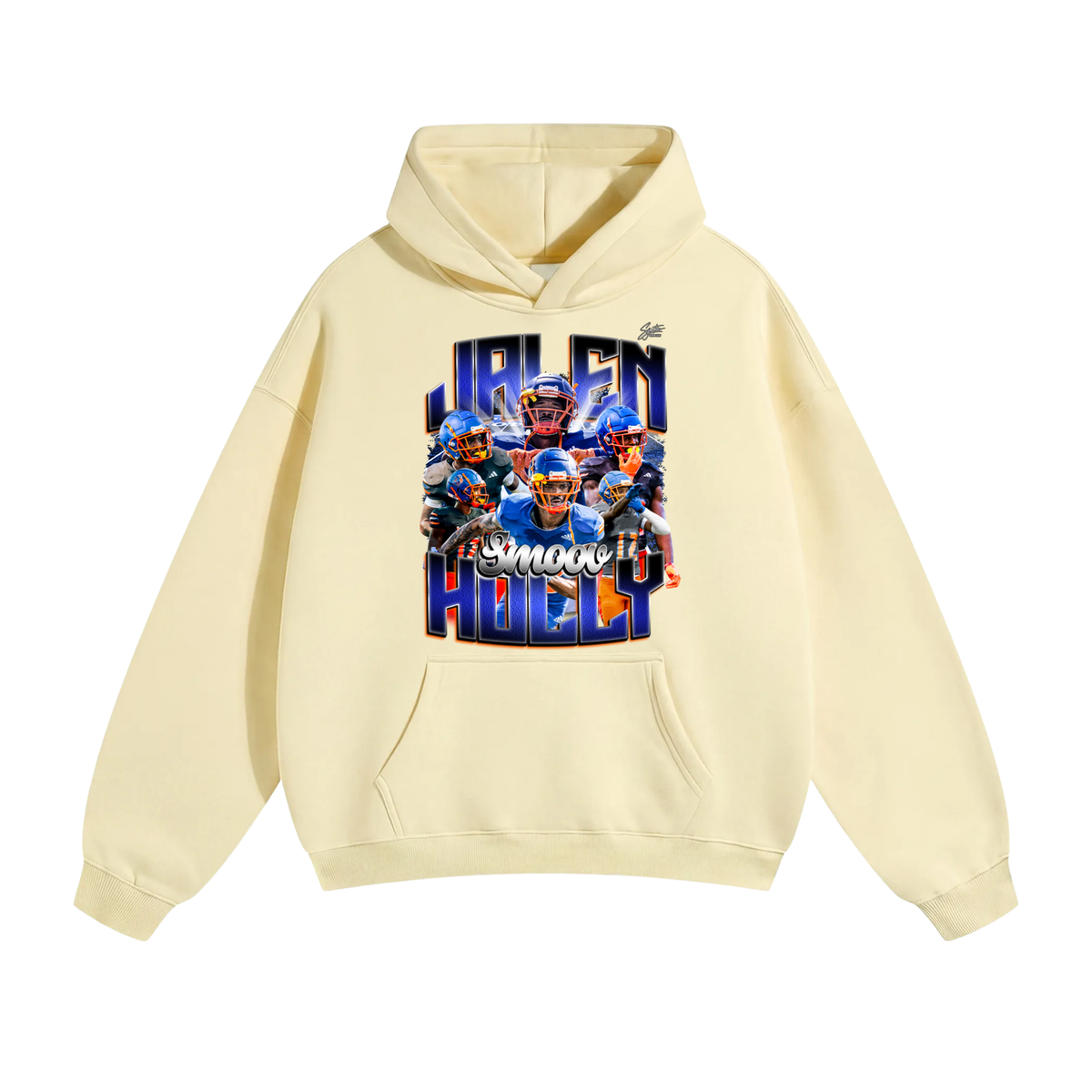 Jalen Holly Oversize Fleeced Hoodie