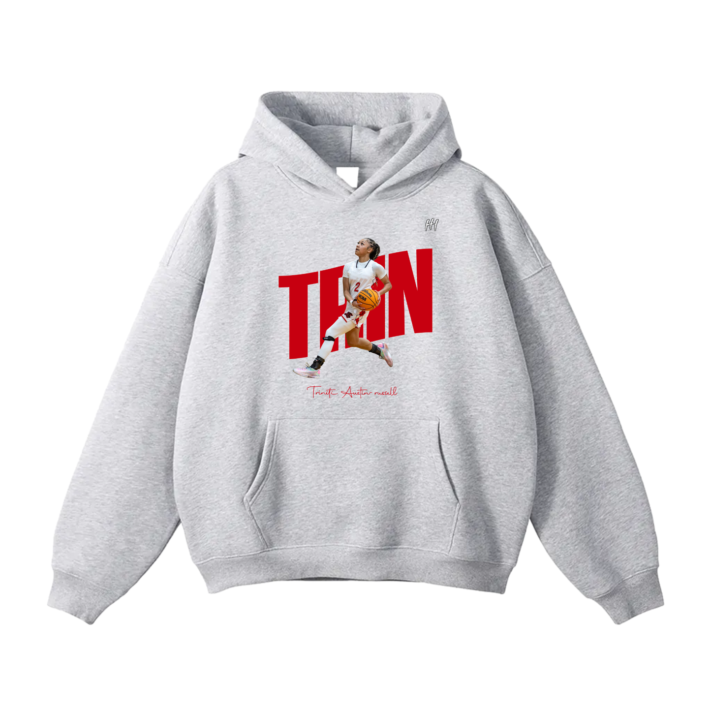 Triniti Austin-Russell Oversize Fleeced Hoodie