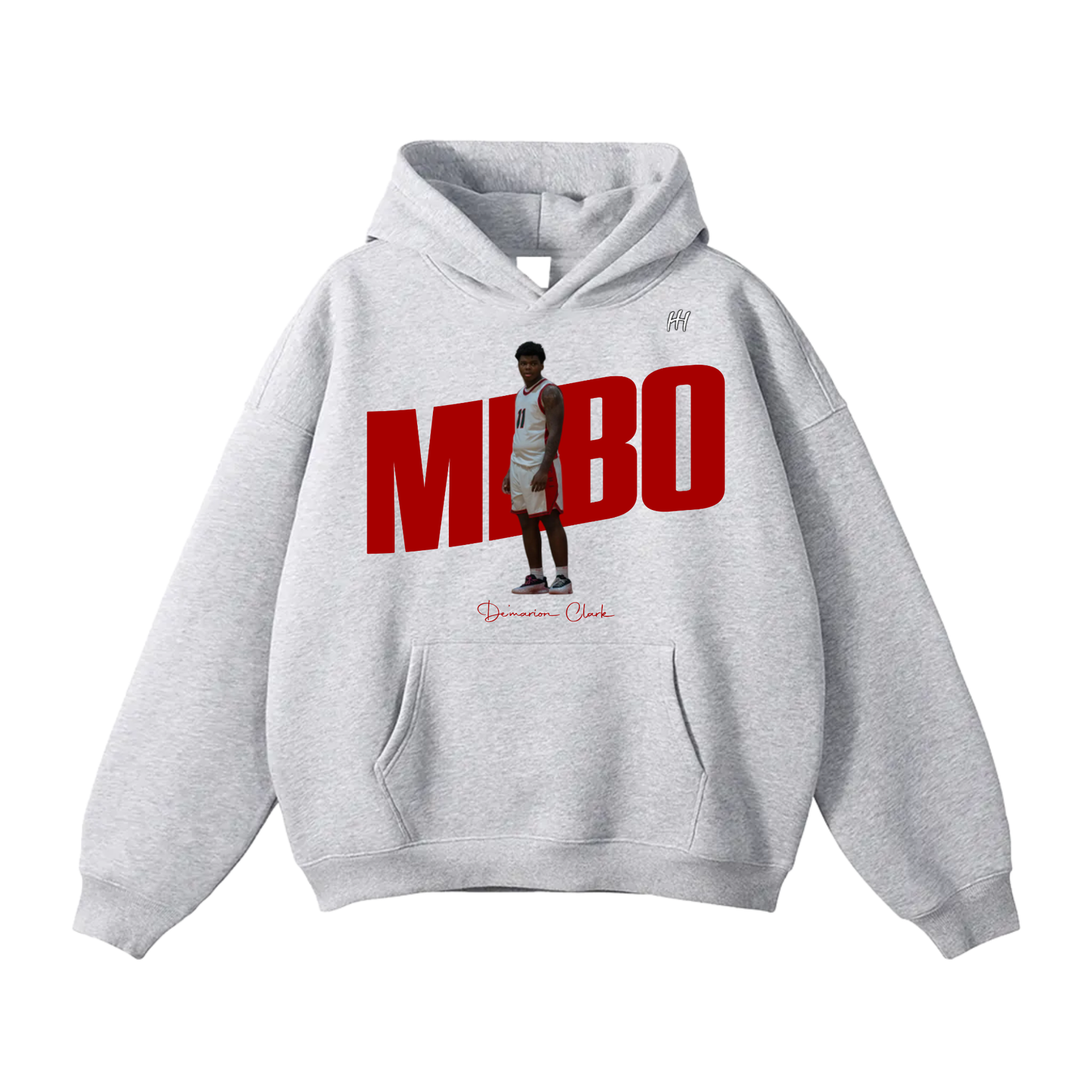 De'marion Clark Oversize Fleeced Hoodie