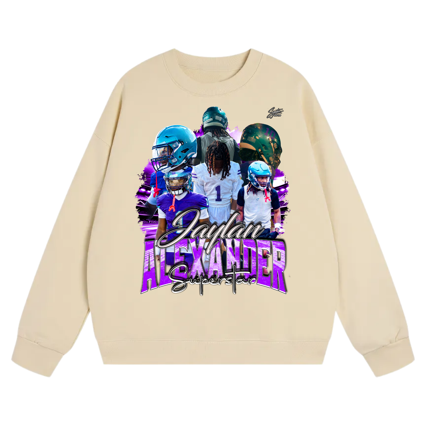Jaylan Alexander Heavyweight Crewneck Sweatshirt