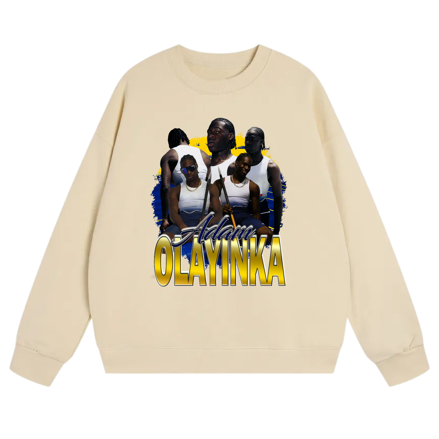 Adam olayinka Heavyweight Crewneck Sweatshirt