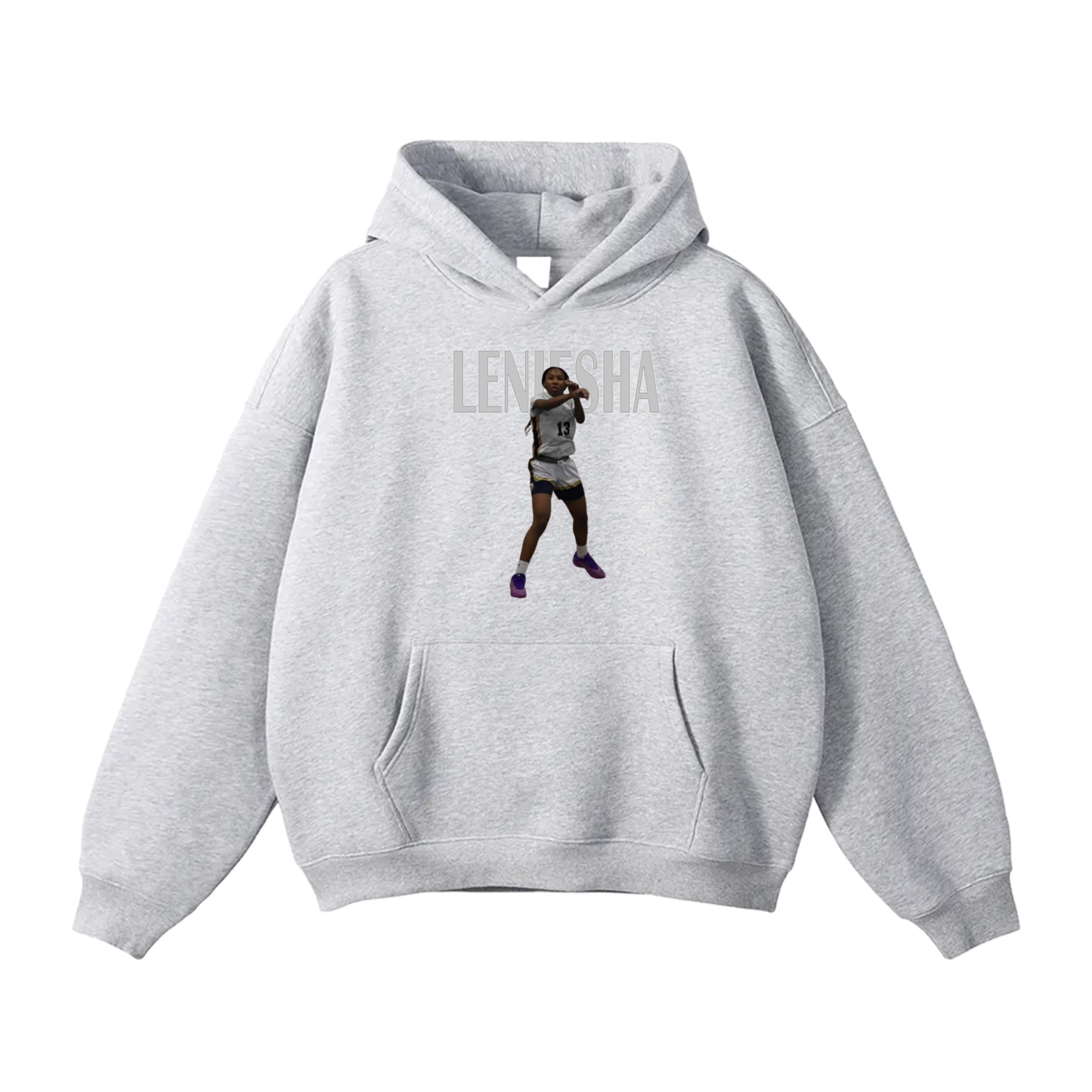 Leniesha Burris Oversize Fleeced Hoodie