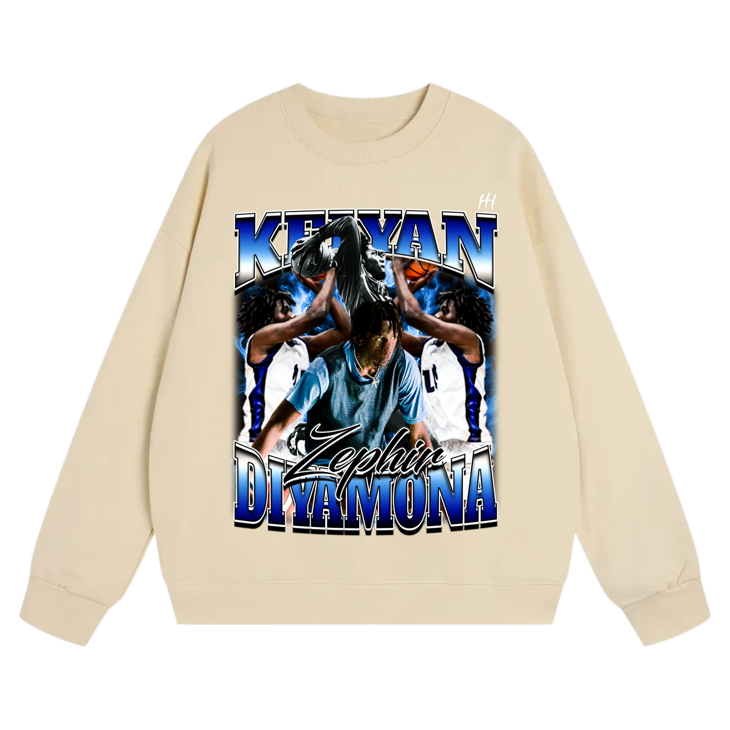 Keylan Diyamona Heavyweight Crewneck Sweatshirt