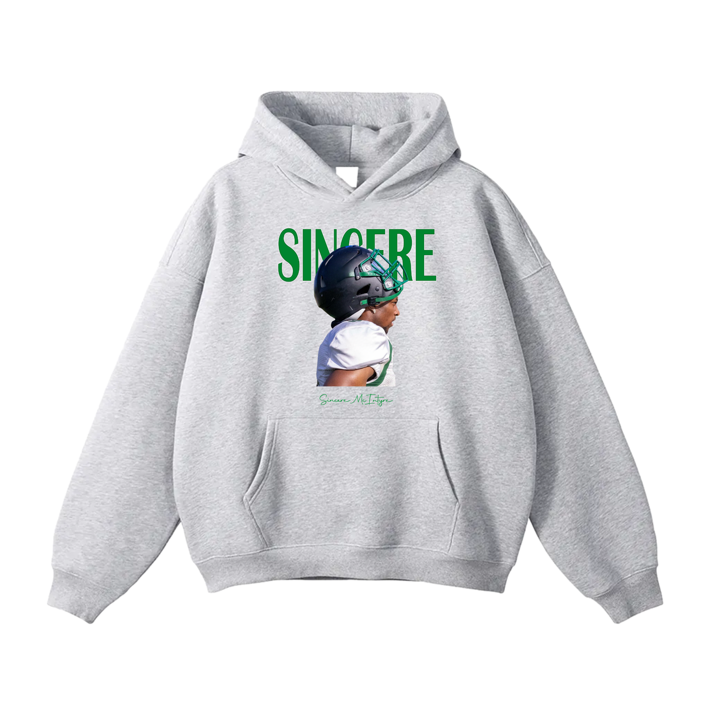 Sincere McIntyre Oversize Fleeced Hoodie