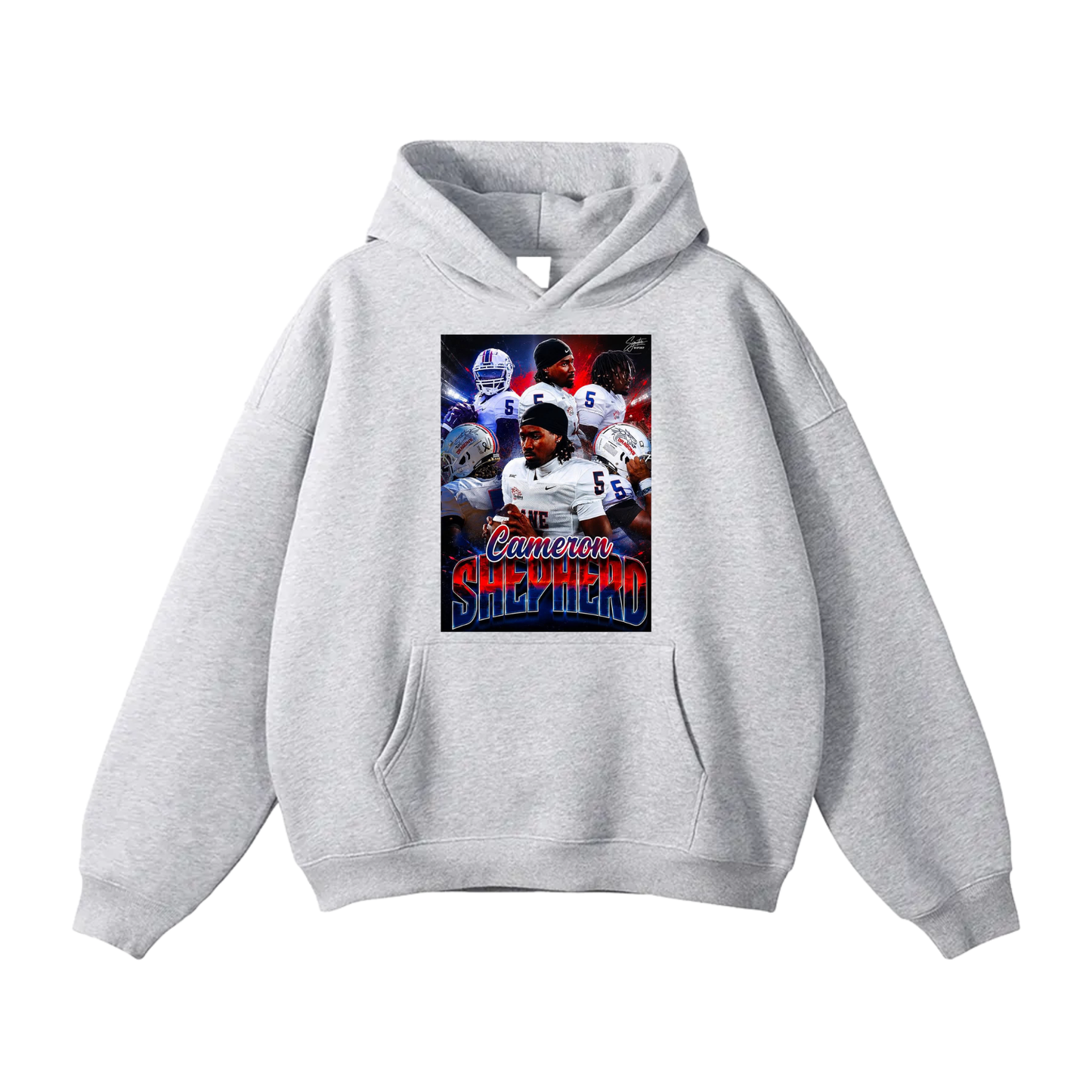Cameron Shepherd Oversize Fleeced Hoodie