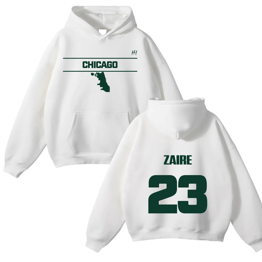 Zaire Keys Oversize Fleeced Hoodie