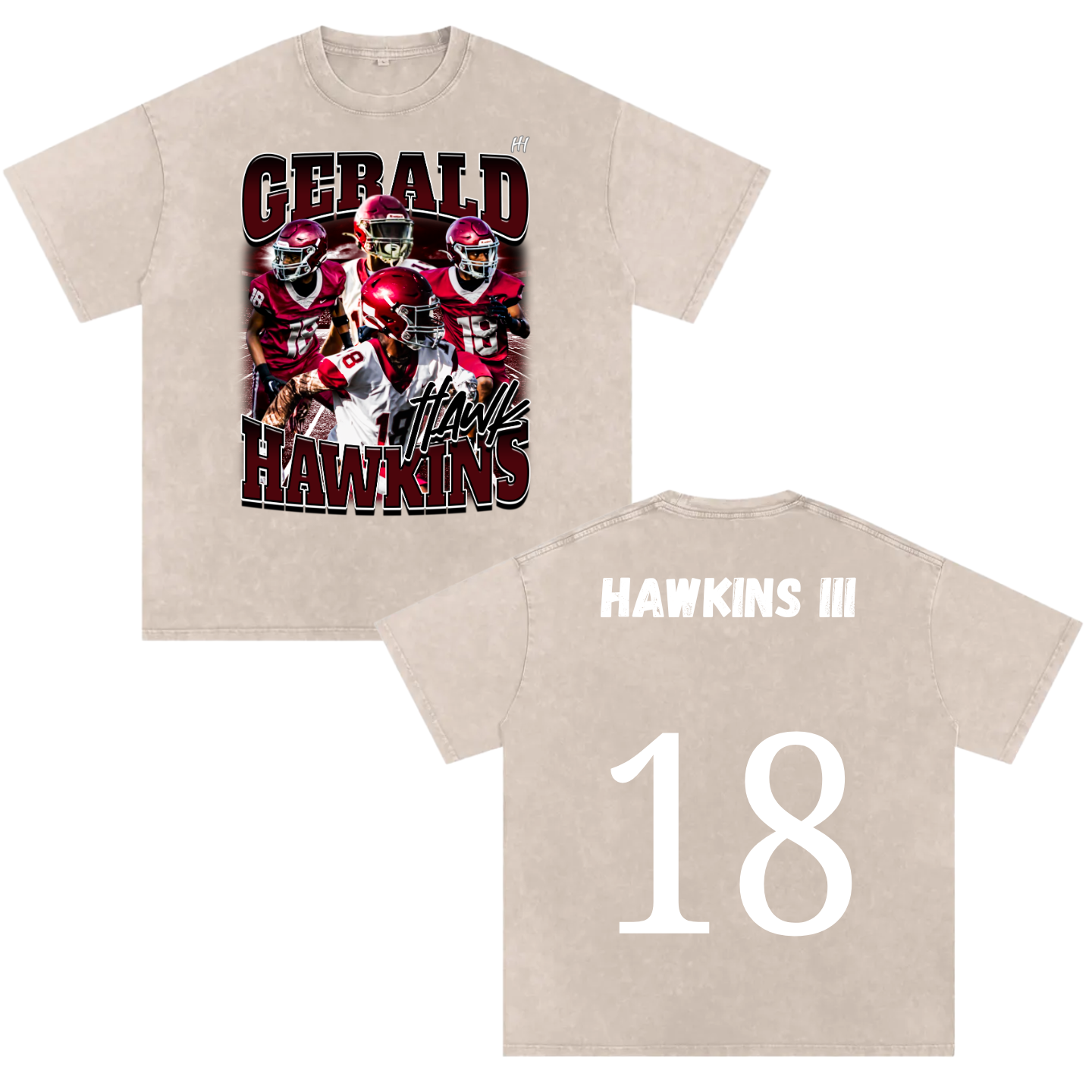 Gerald Hawkins Heavyweight Oversized T-shirt
