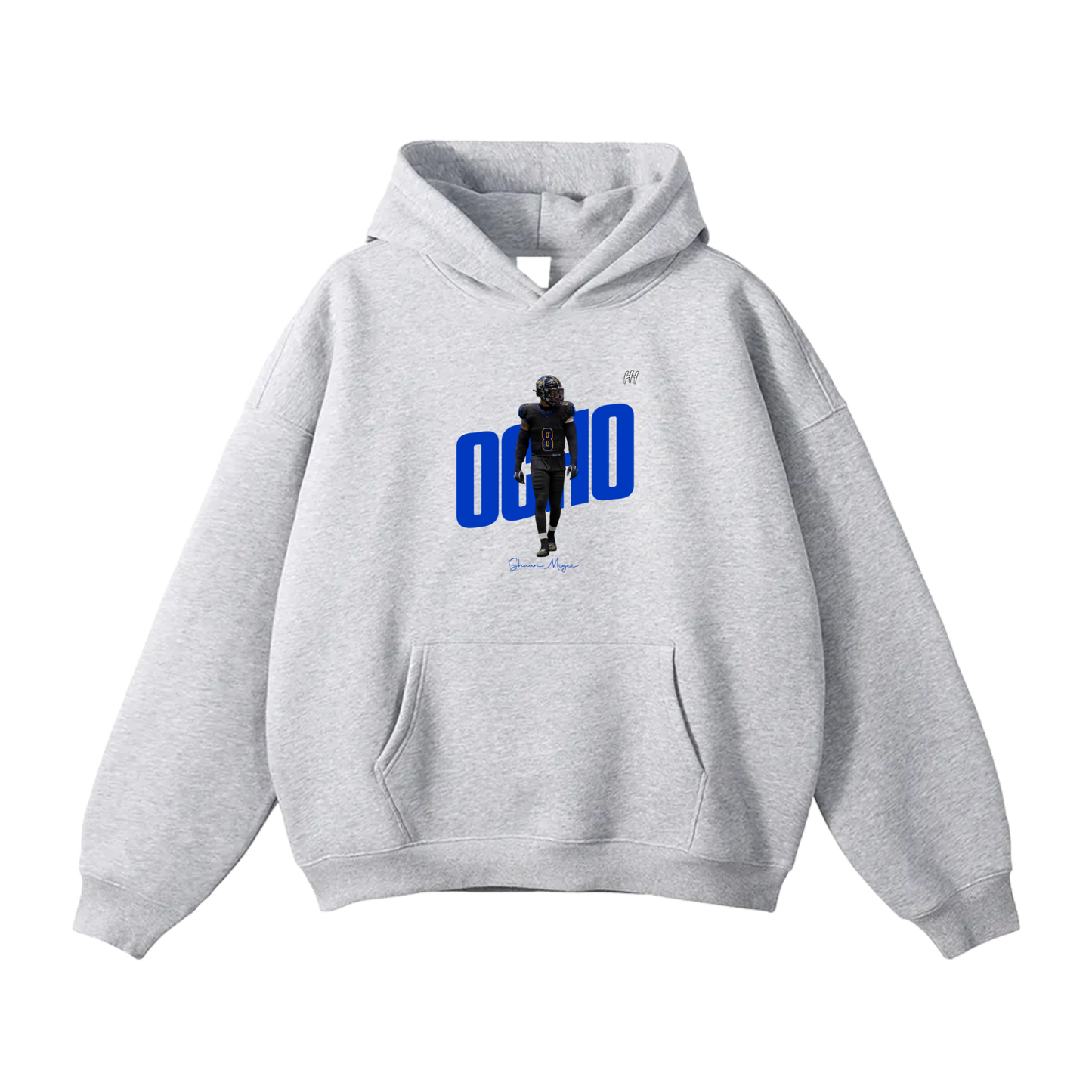 Shaun Mcgee Oversize Fleeced Hoodie