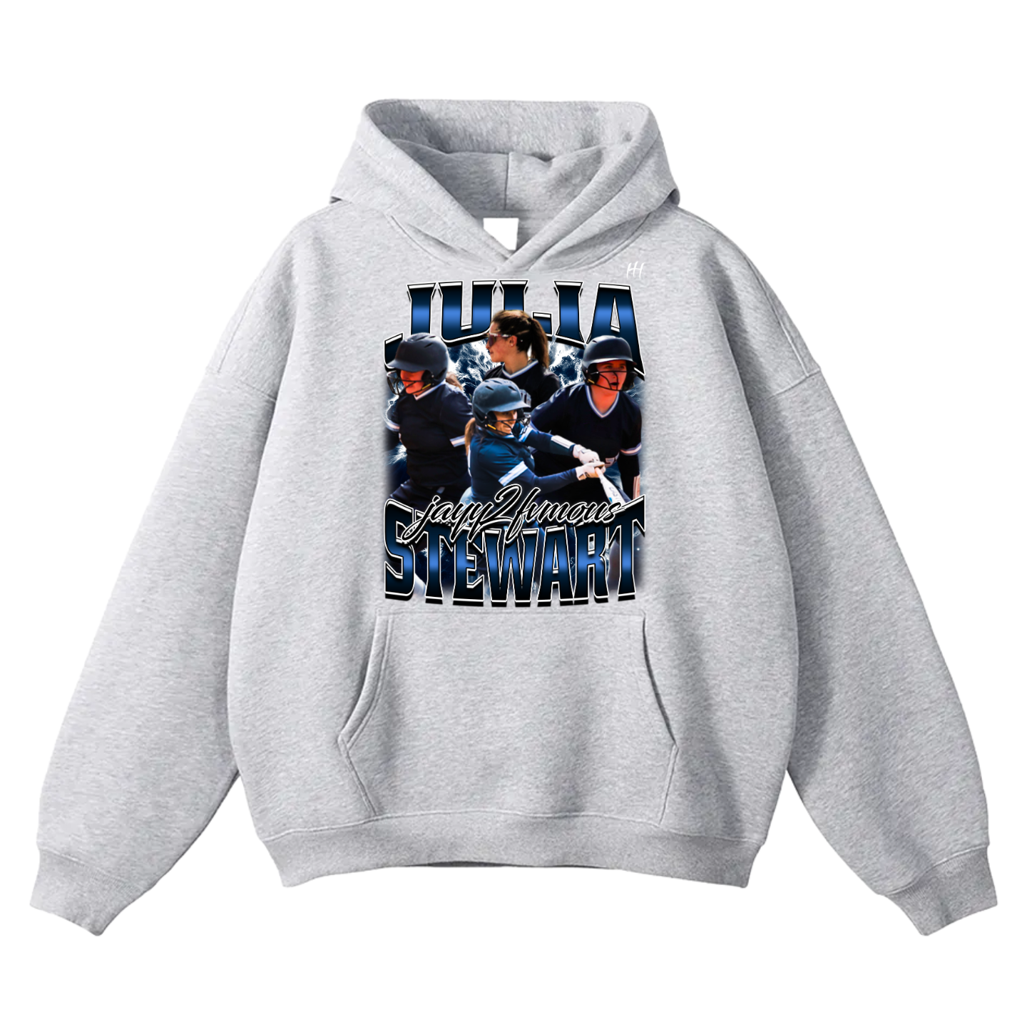 Julia Stewart Oversize Fleeced Hoodie