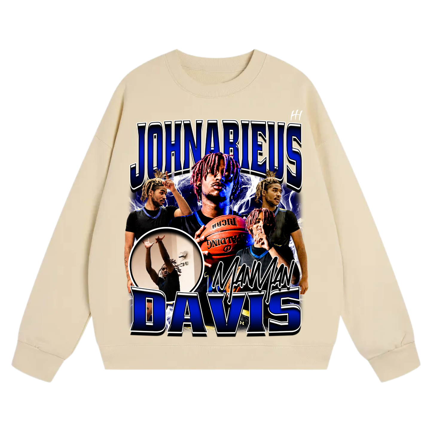 Johnarieus Davis Heavyweight Crewneck Sweatshirt
