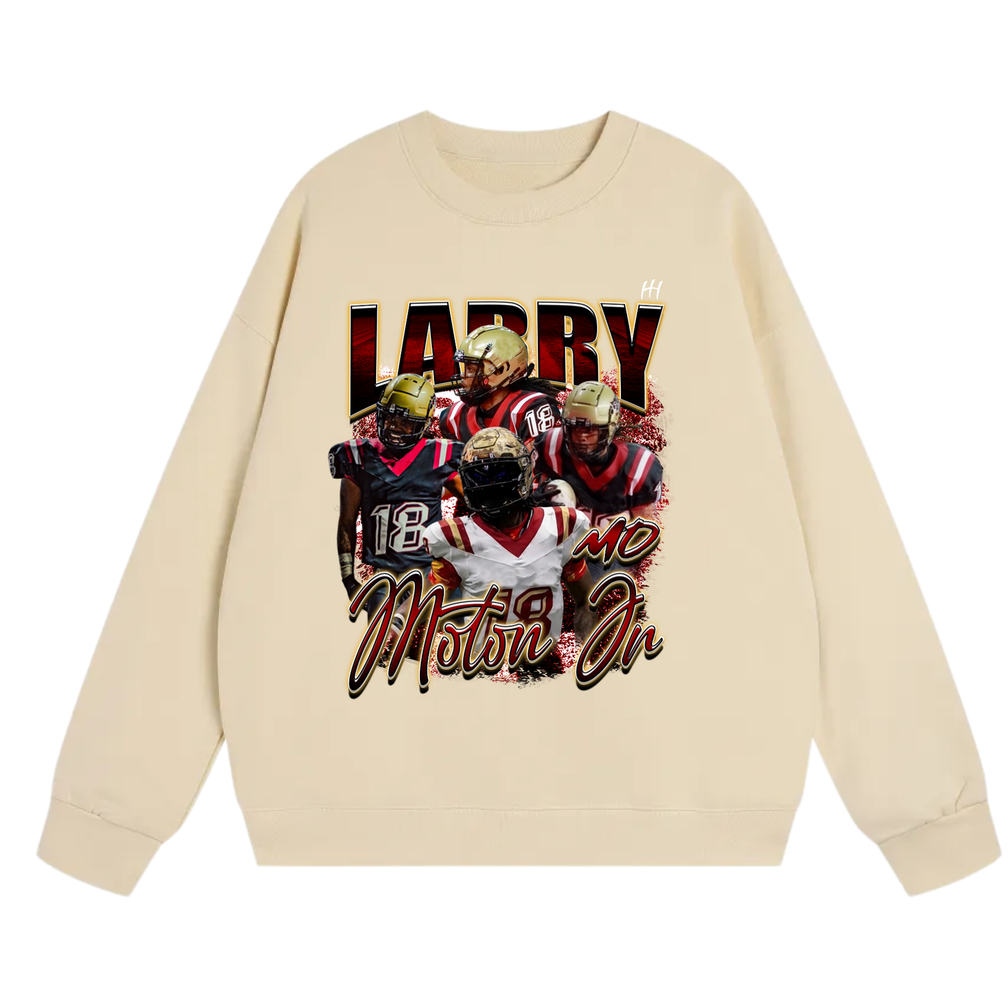 Larry Moton Jr Heavyweight Crewneck Sweatshirt