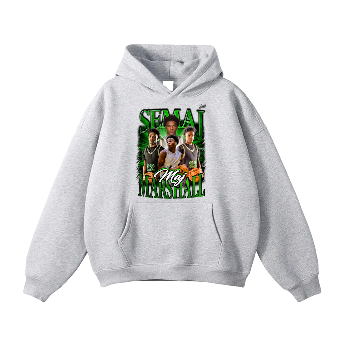 Semaj Marshall Oversize Fleeced Hoodie