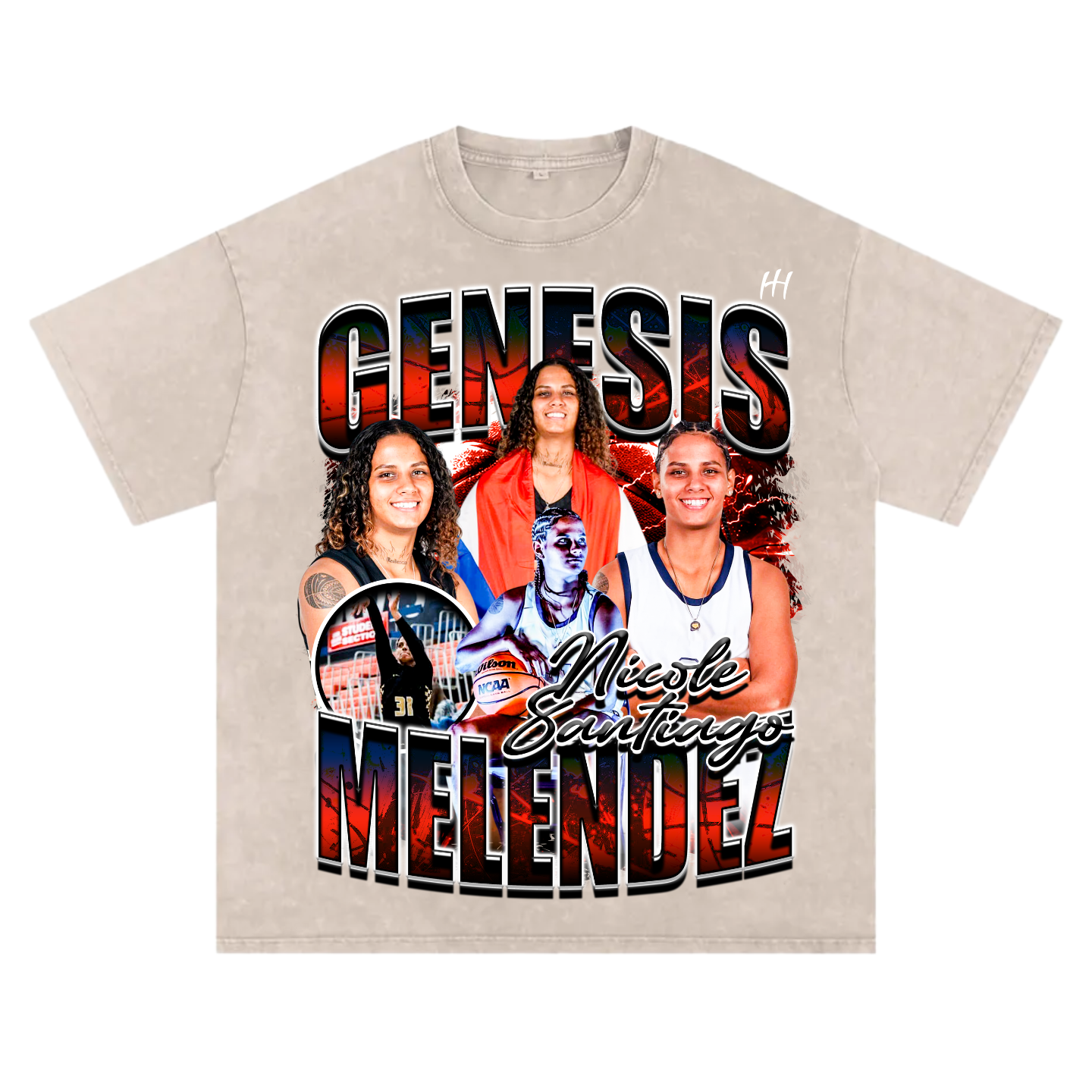 Genesis Nicole Santiago Melendez Oversized T-shirt