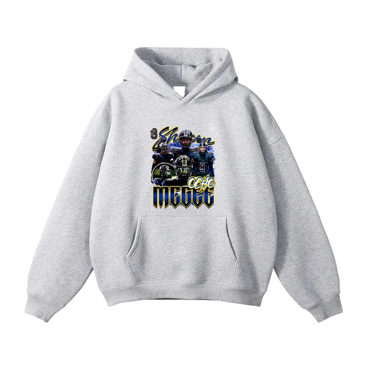 Shaun Mcgee Oversize Fleeced Hoodie