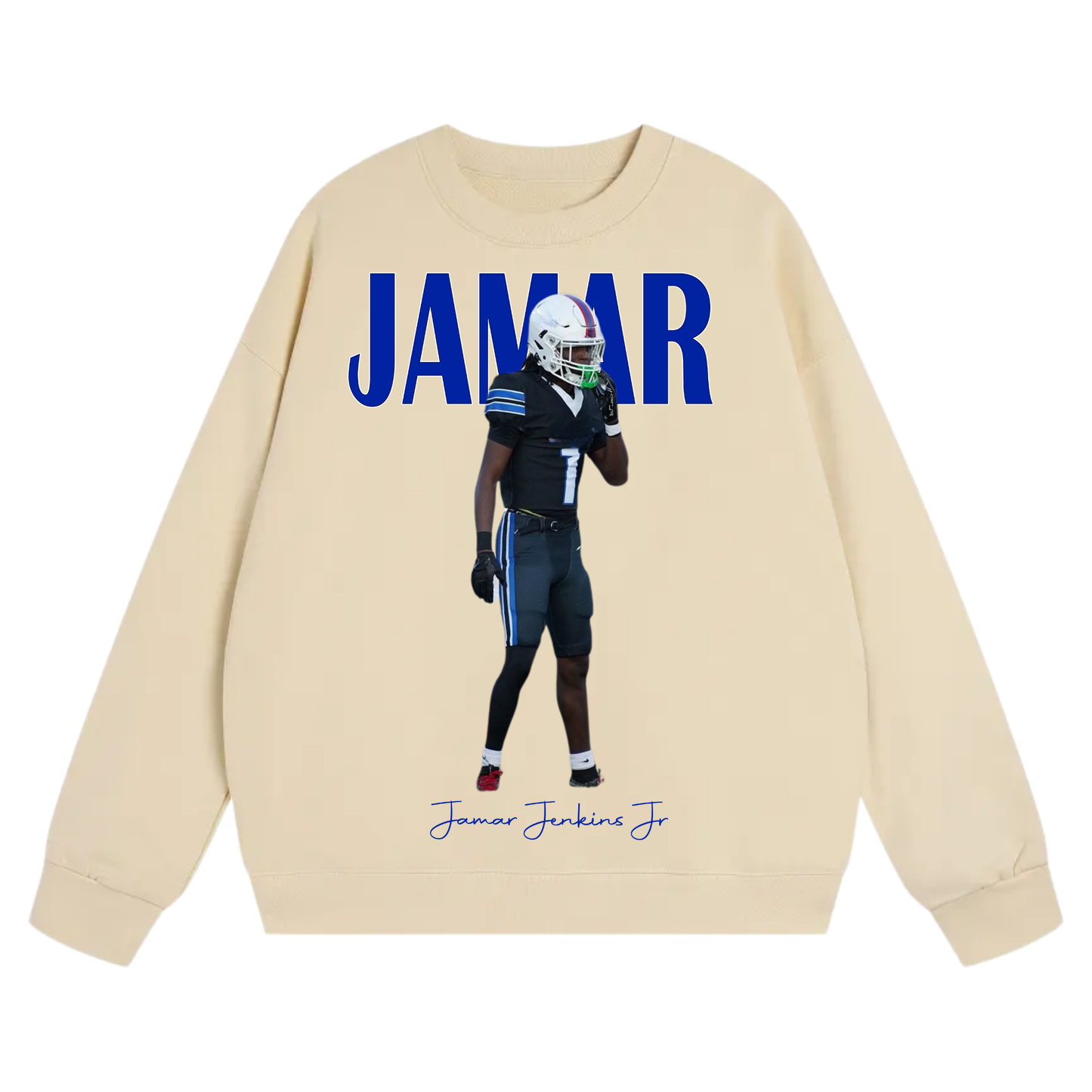 Jamar Jenkins Jr Heavyweight Crewneck Sweatshirt
