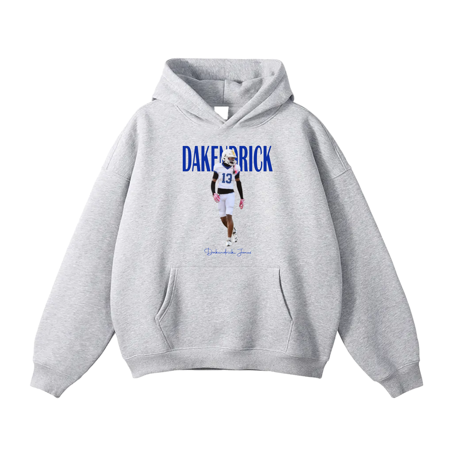 Dakendrick Jones Oversize Fleeced Hoodie