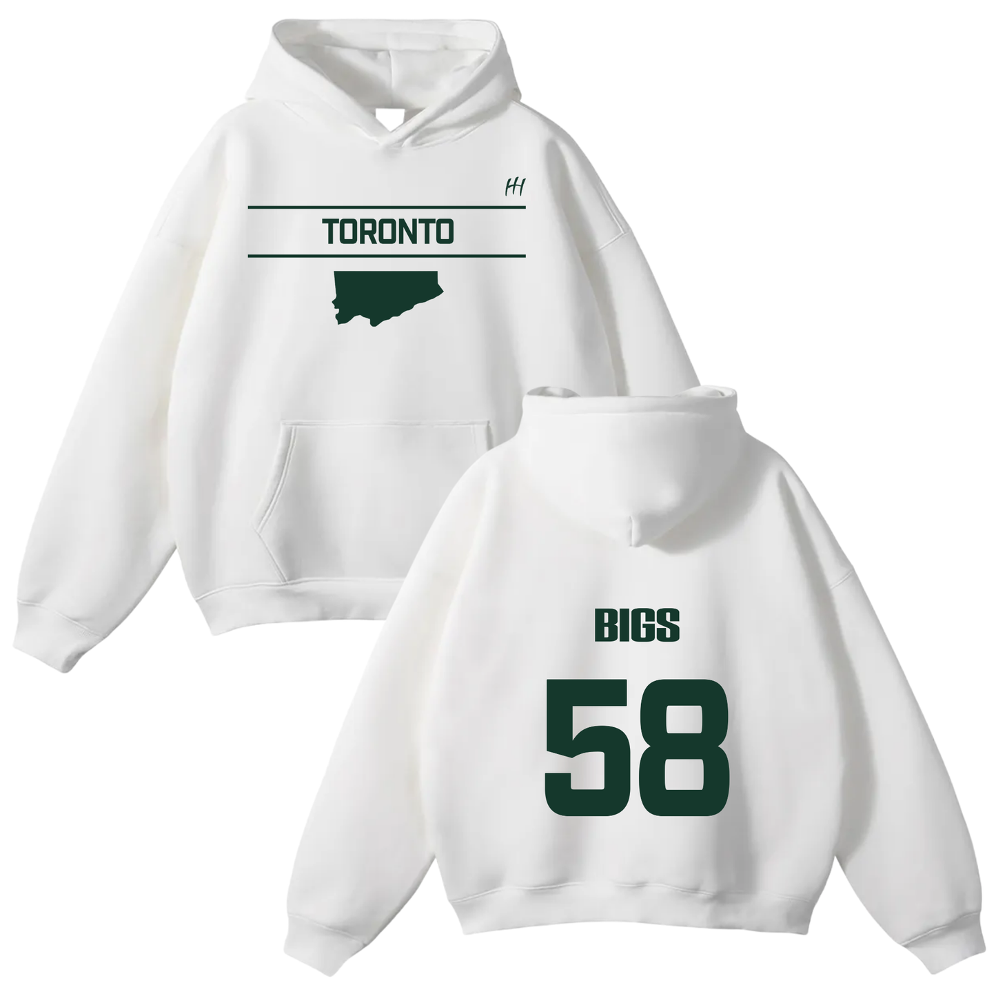 Micah Williams Buwa Oversize Fleeced Hoodie