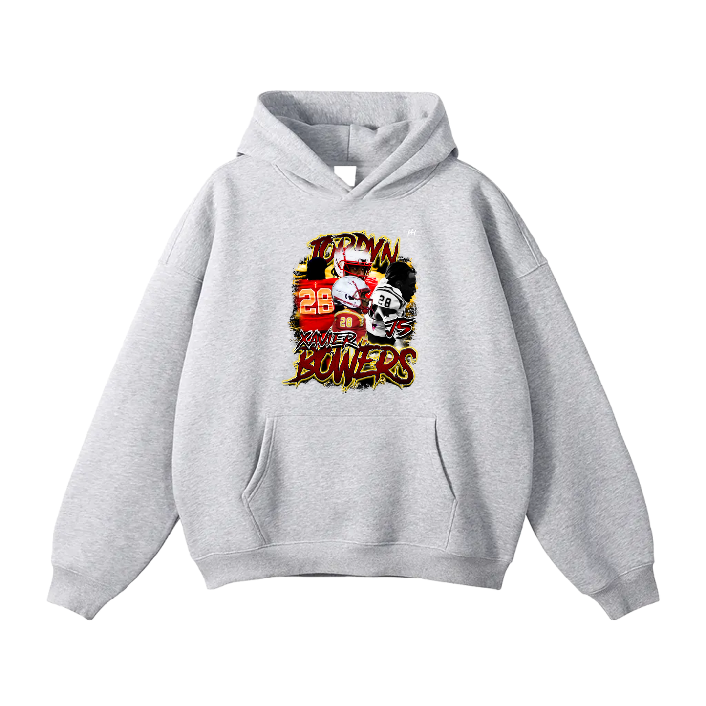 Jordyn Xavier Bowers Oversize Fleeced Hoodie