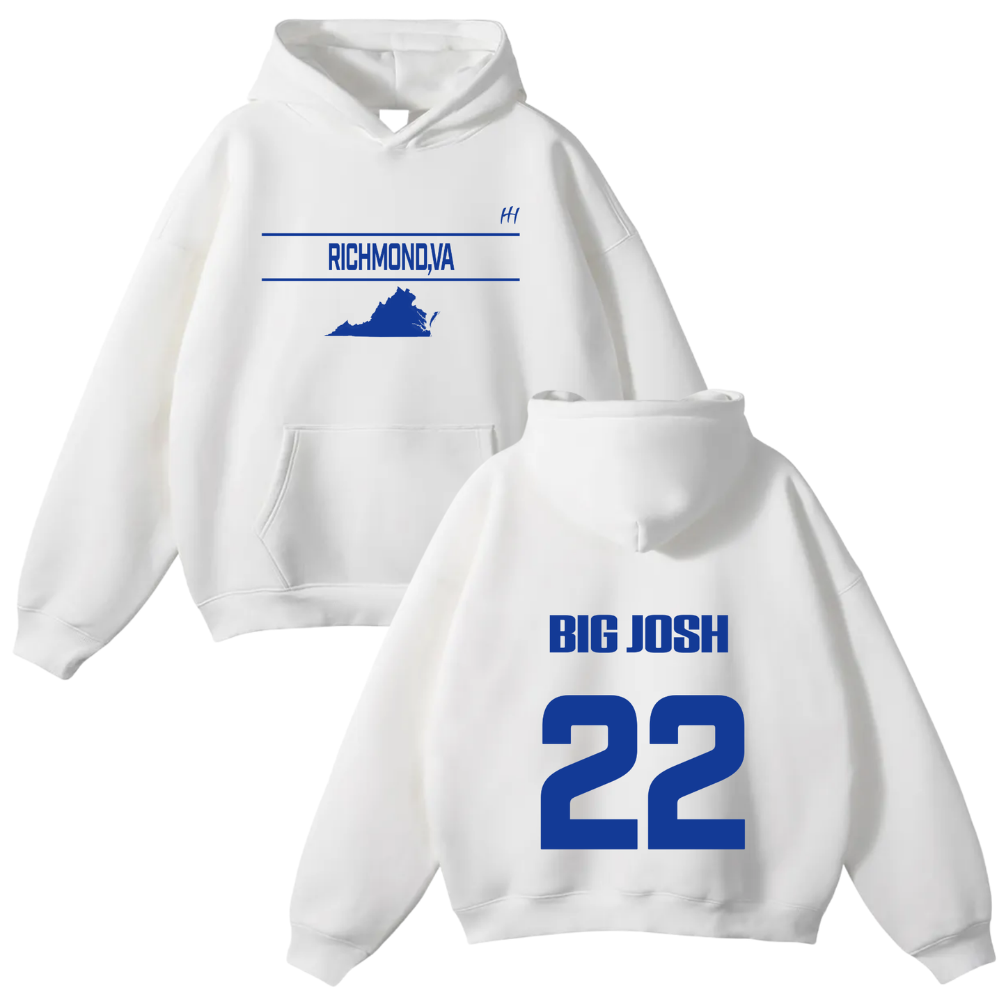 Joshua Hughes Oversize Fleeced Hoodie