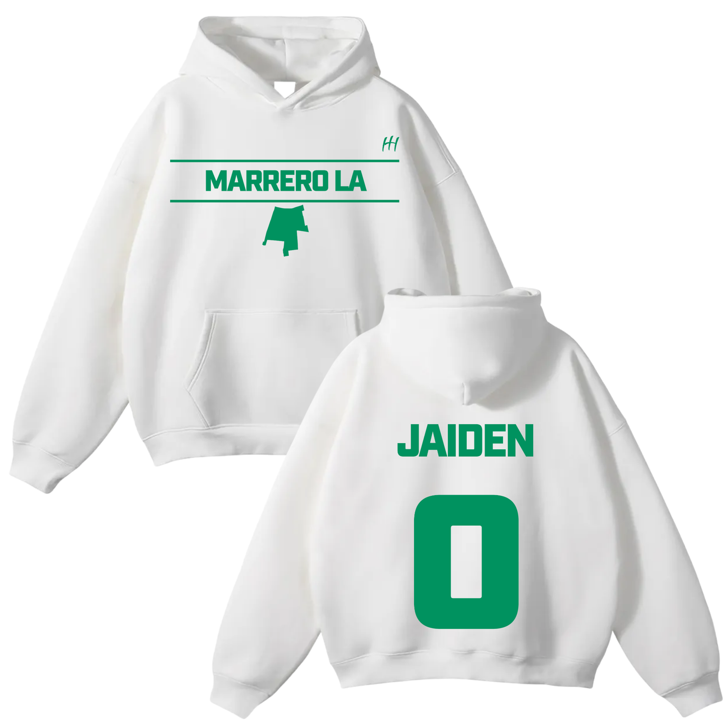 Jaiden Marshall Oversize Fleeced Hoodie