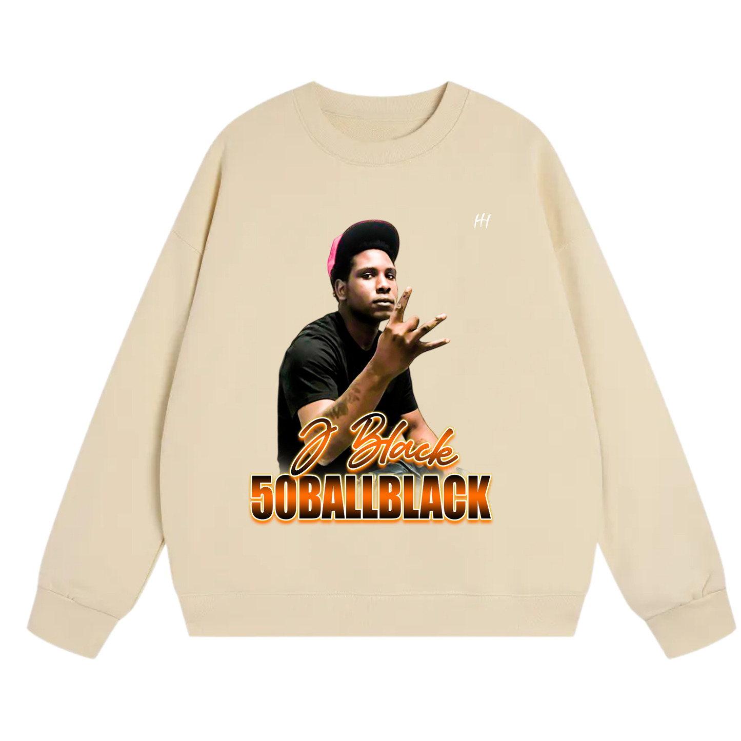 J Black Heavyweight Crewneck Sweatshirt