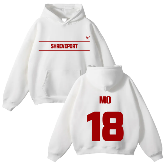 Larry Moton Jr Oversize Fleeced Hoodie