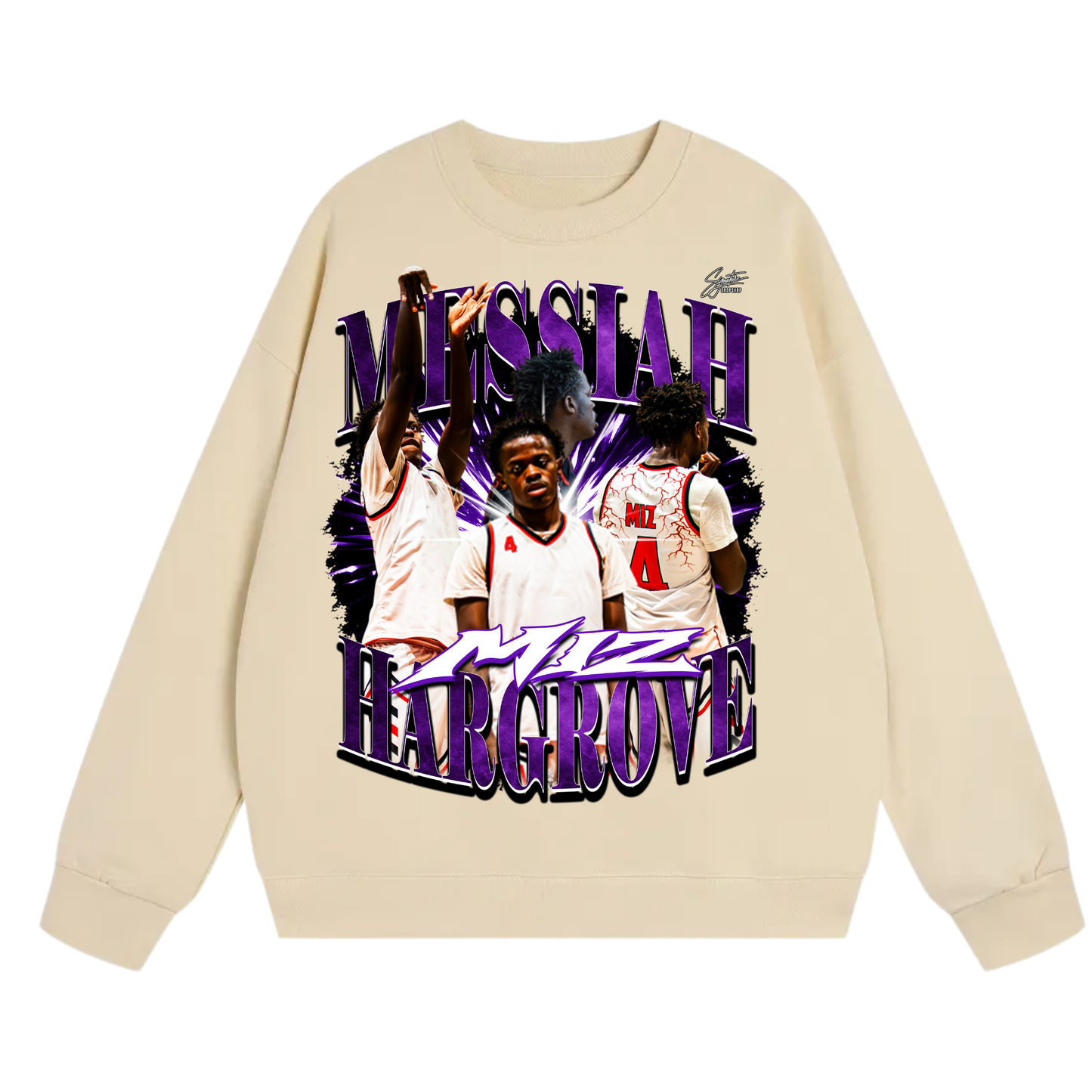 Messiah Hargrove Heavyweight Crewneck Sweatshirt