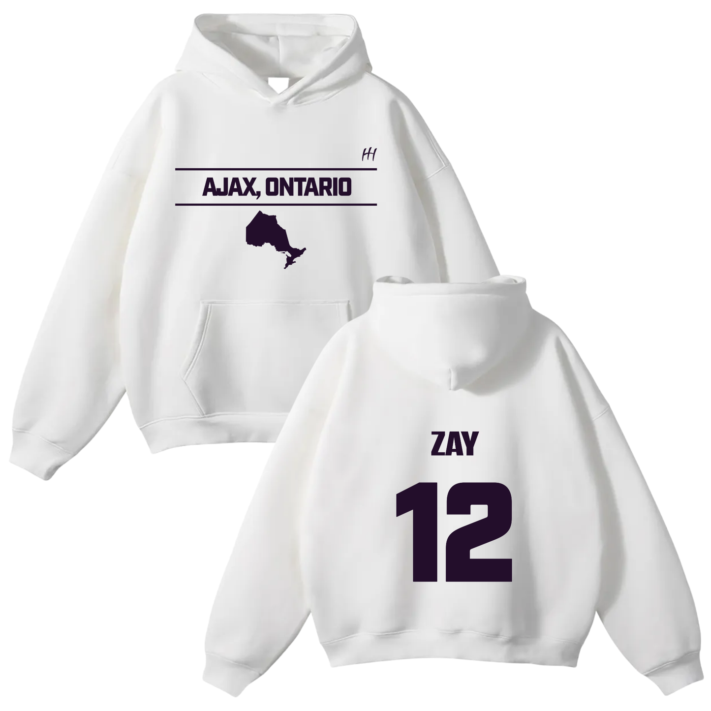 Isaiah Atkins Oversize Fleeced Hoodie