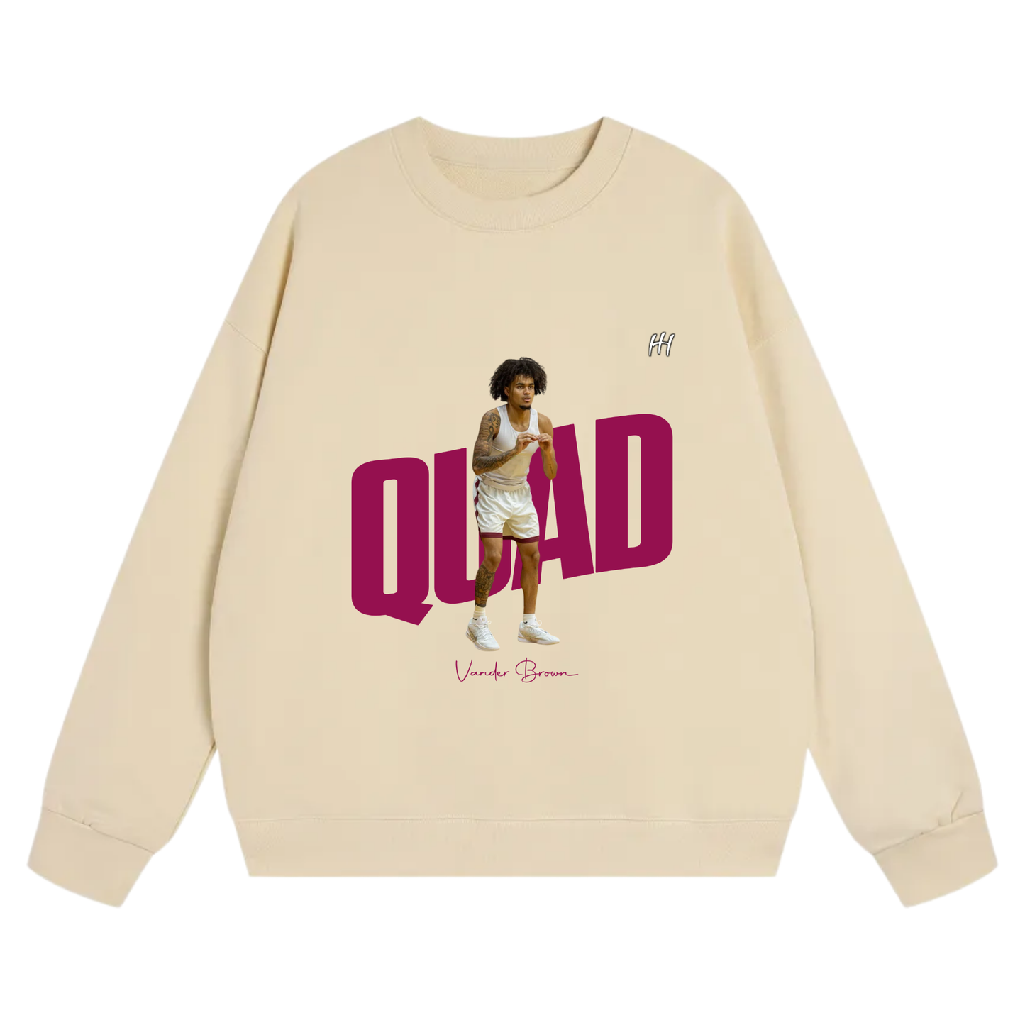 Vander Brown Heavyweight Crewneck Sweatshirt