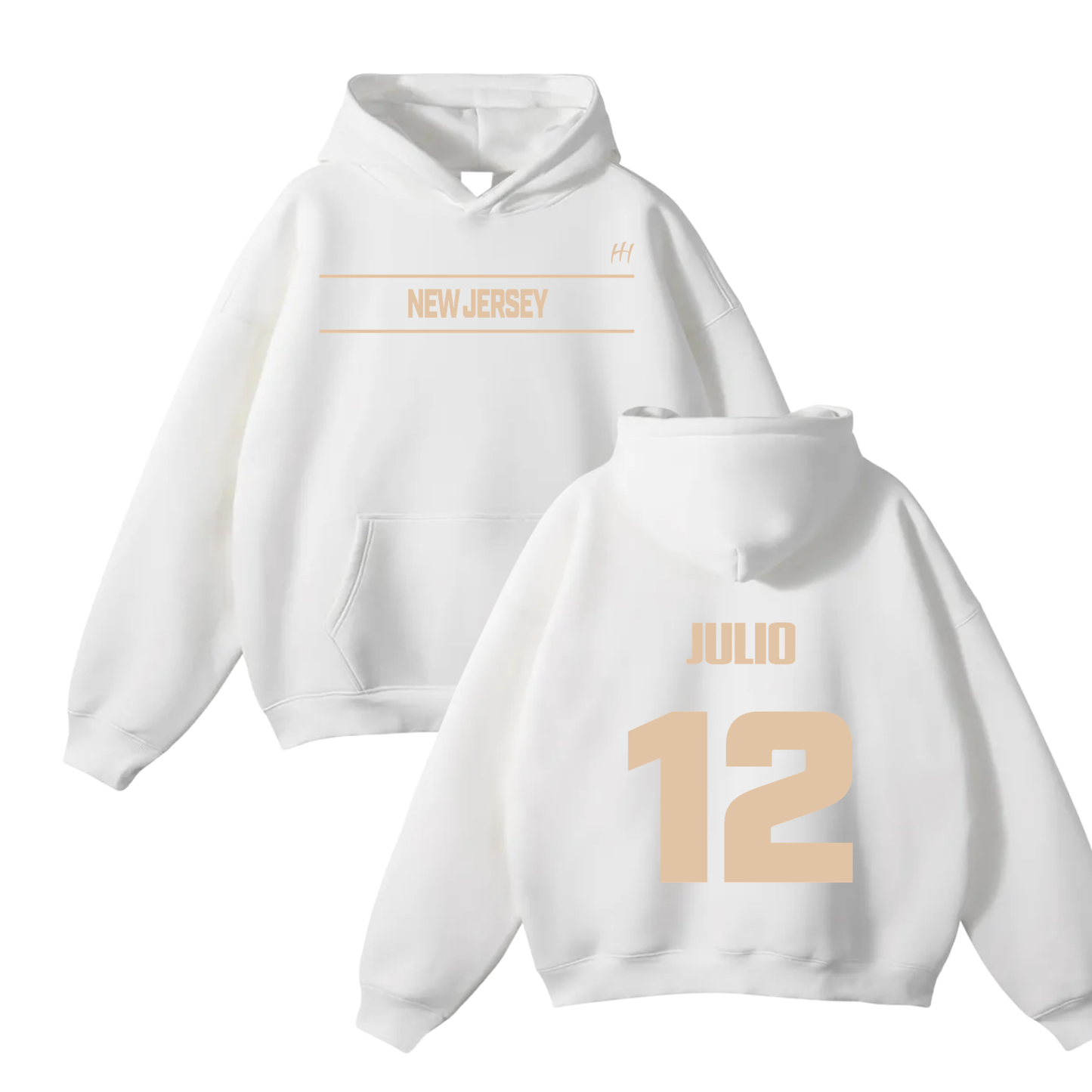 Julio Pagan Oversize Fleeced Hoodie