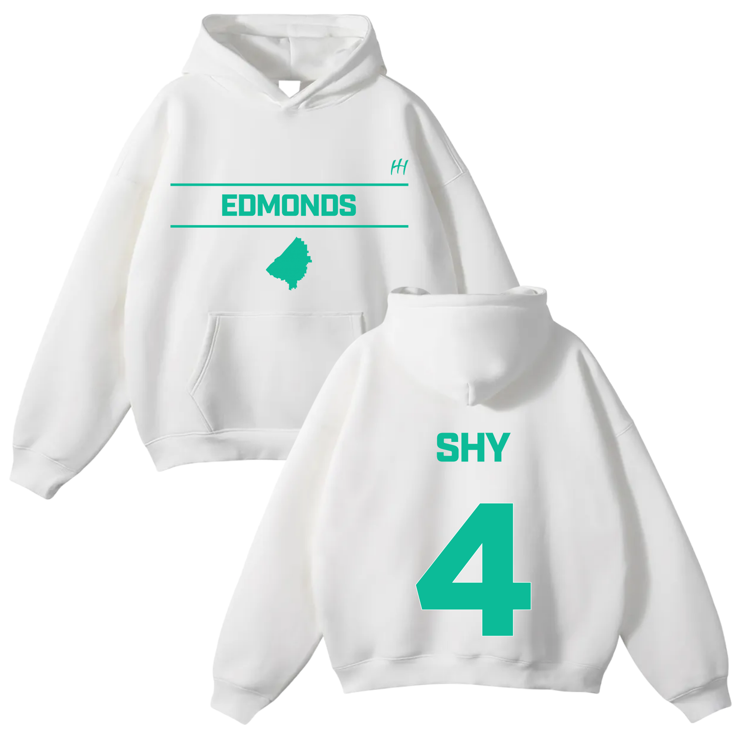 Shy Shah Oversize Fleeced Hoodie