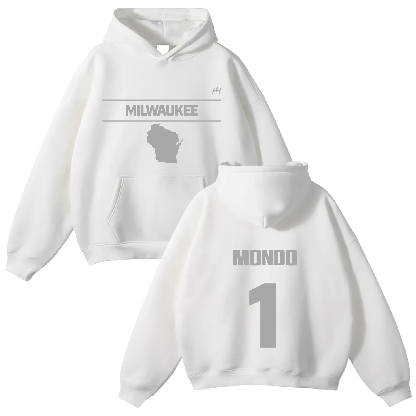 Shamond Davis Oversize Fleeced Hoodie