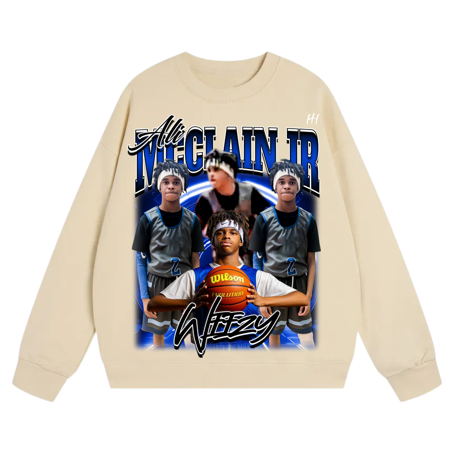 Ali McClain Jr Heavyweight Crewneck Sweatshirt