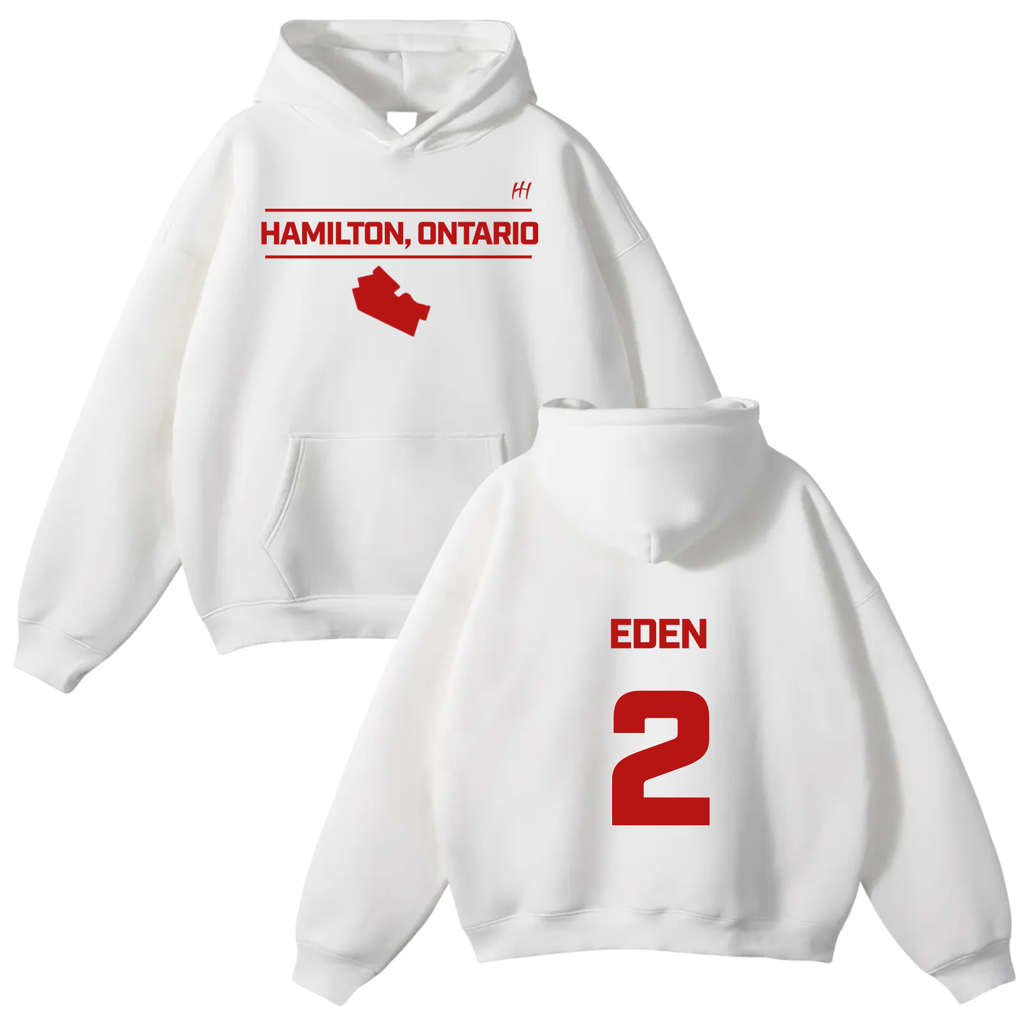 Eden Otshudi Oversize Fleeced Hoodie