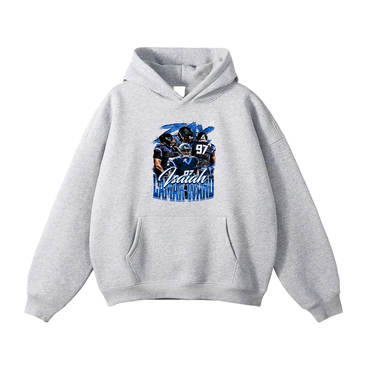 Isaiah Lamar Ward Oversize Fleeced Hoodie