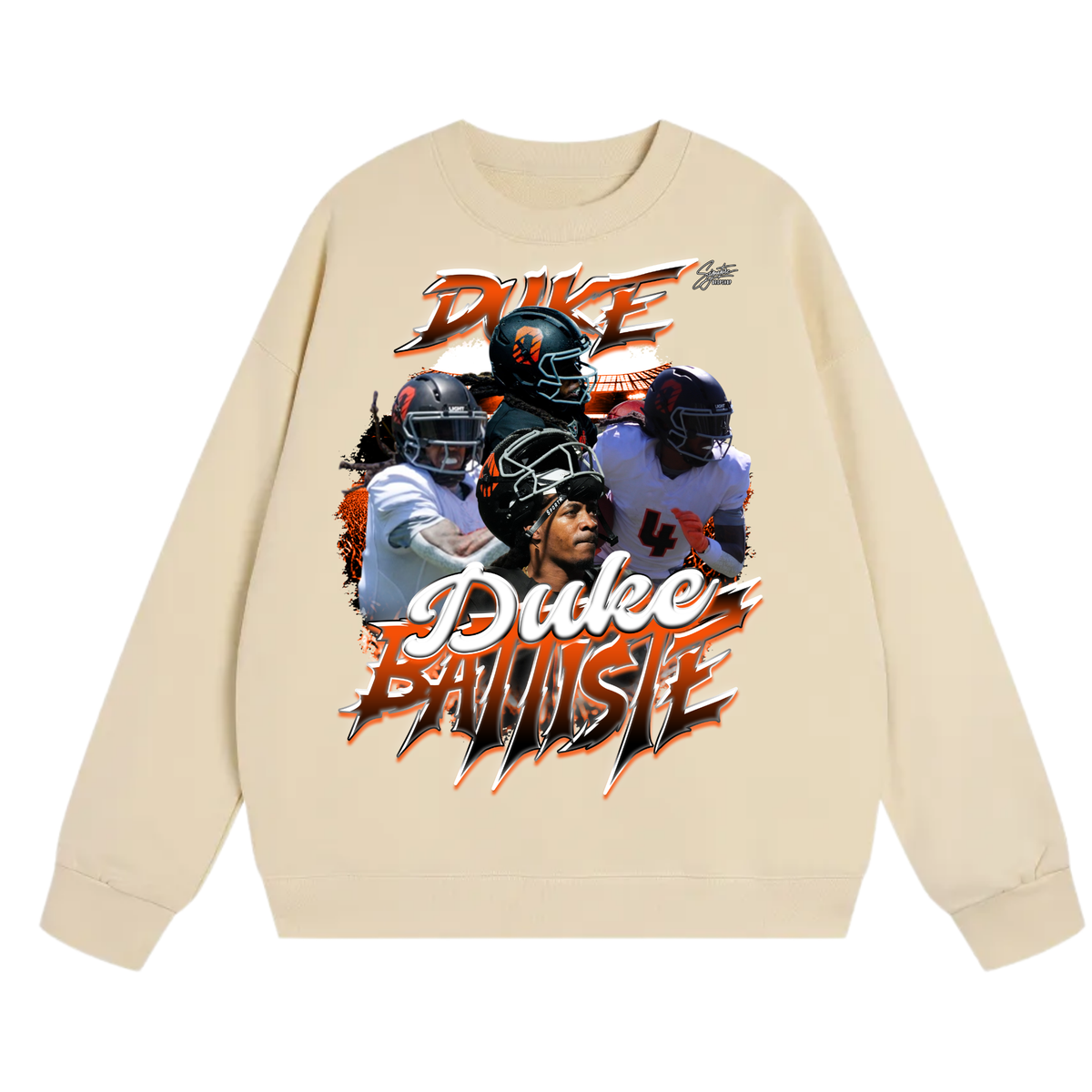 Duke Battiste Heavyweight Crewneck Sweatshirt